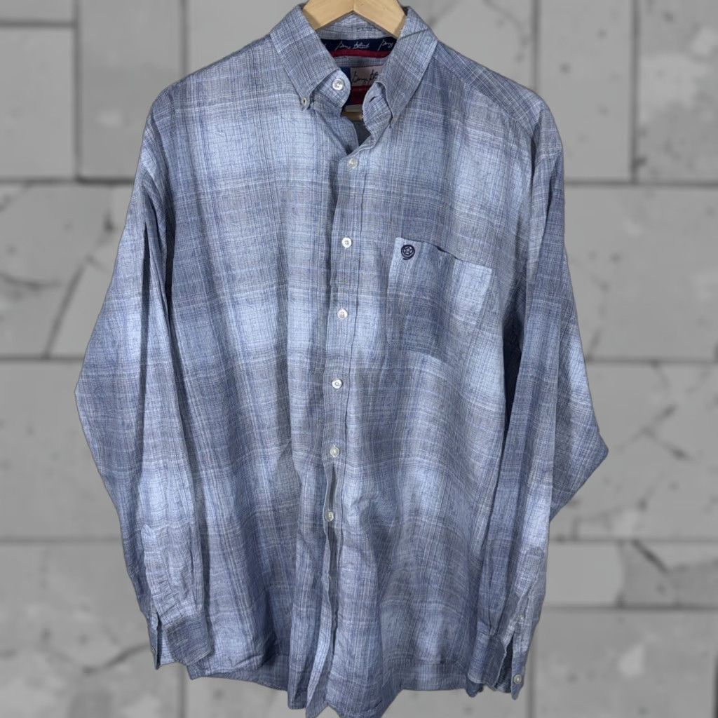 Wrangler VINTAGE Wrangler George Strait Blue Button-Up Shirt Mens XL Blue Long Sleeve Regular Size XL Mens George Strait Button-Up Shirt Size US XL / EU 56 / 4 - 1 Thumbnail