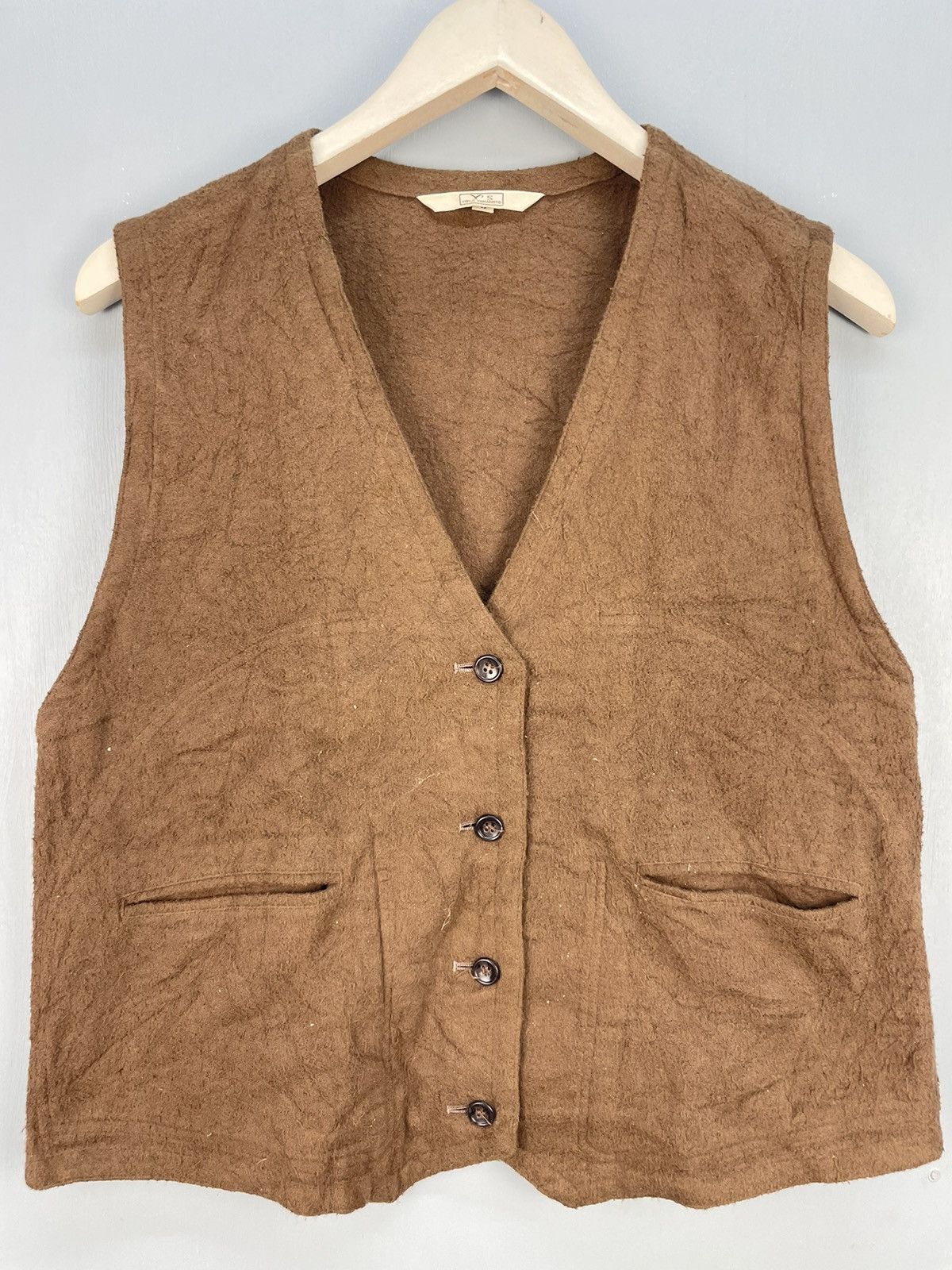 Vintage Vintage 80s Yohji Yamamoto vest Size US M / EU 48-50 / 2 - 3 Thumbnail