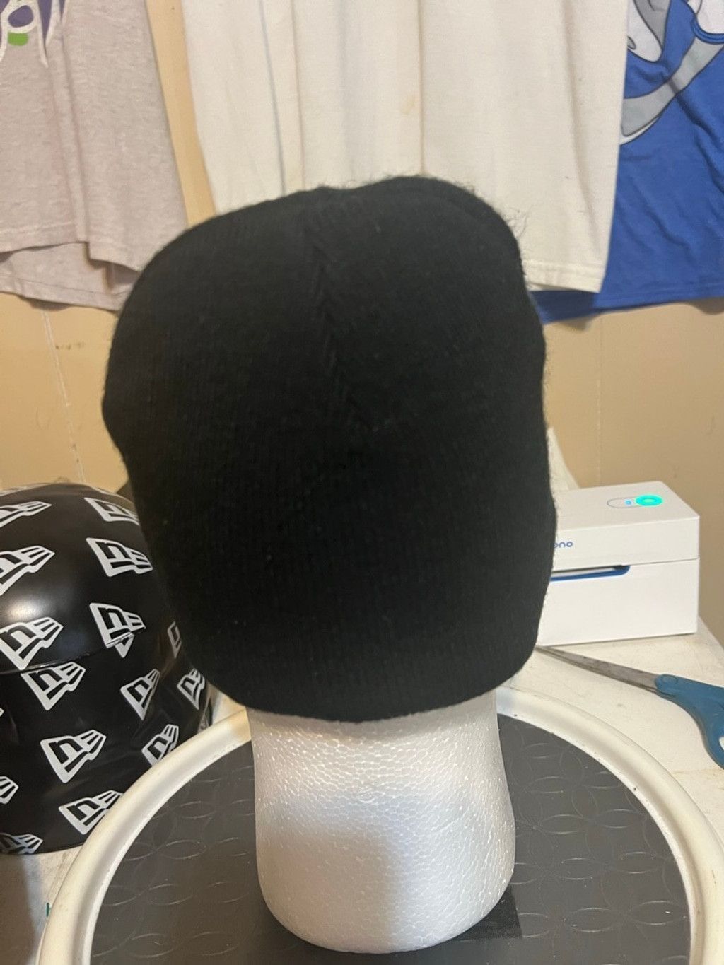 Ford Men's Ford Racing Black White Beanie One Size Size ONE SIZE - 3 Thumbnail
