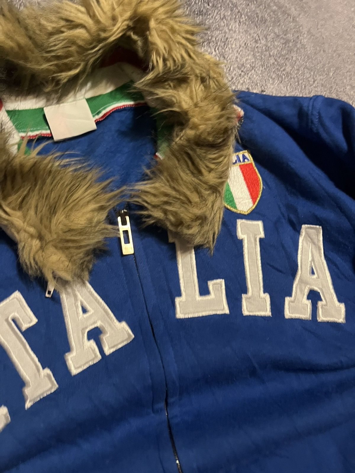 Vintage SWAG Archive Zip Hoodie Streetwear Style / Vintage Fur 90s Size US XL / EU 56 / 4 - 6 Thumbnail