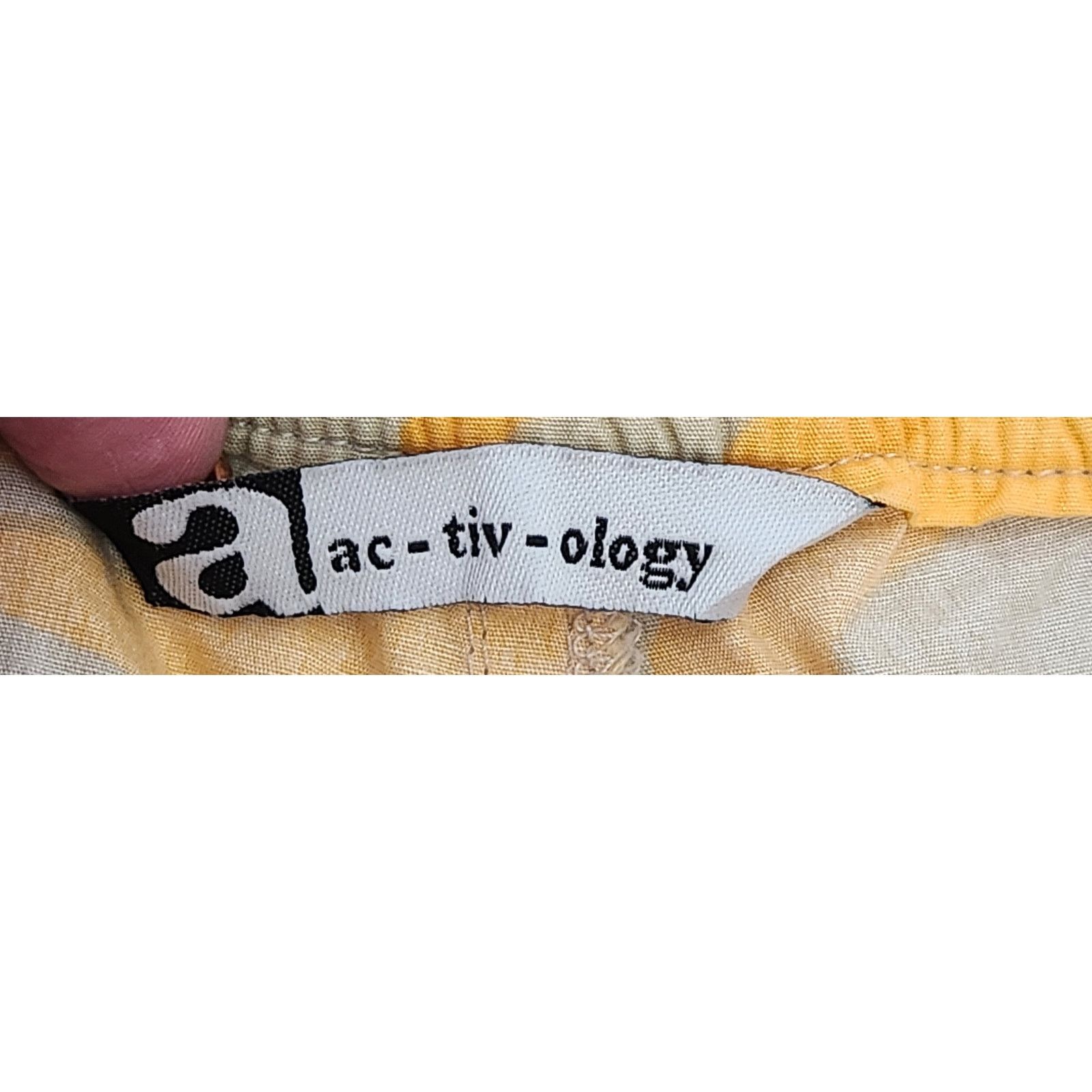 Other Ac-Tiv-Ology Orange Tan Camo Print Cropped Pants 16 Size 38" / US 16 / IT 52 - 4 Thumbnail