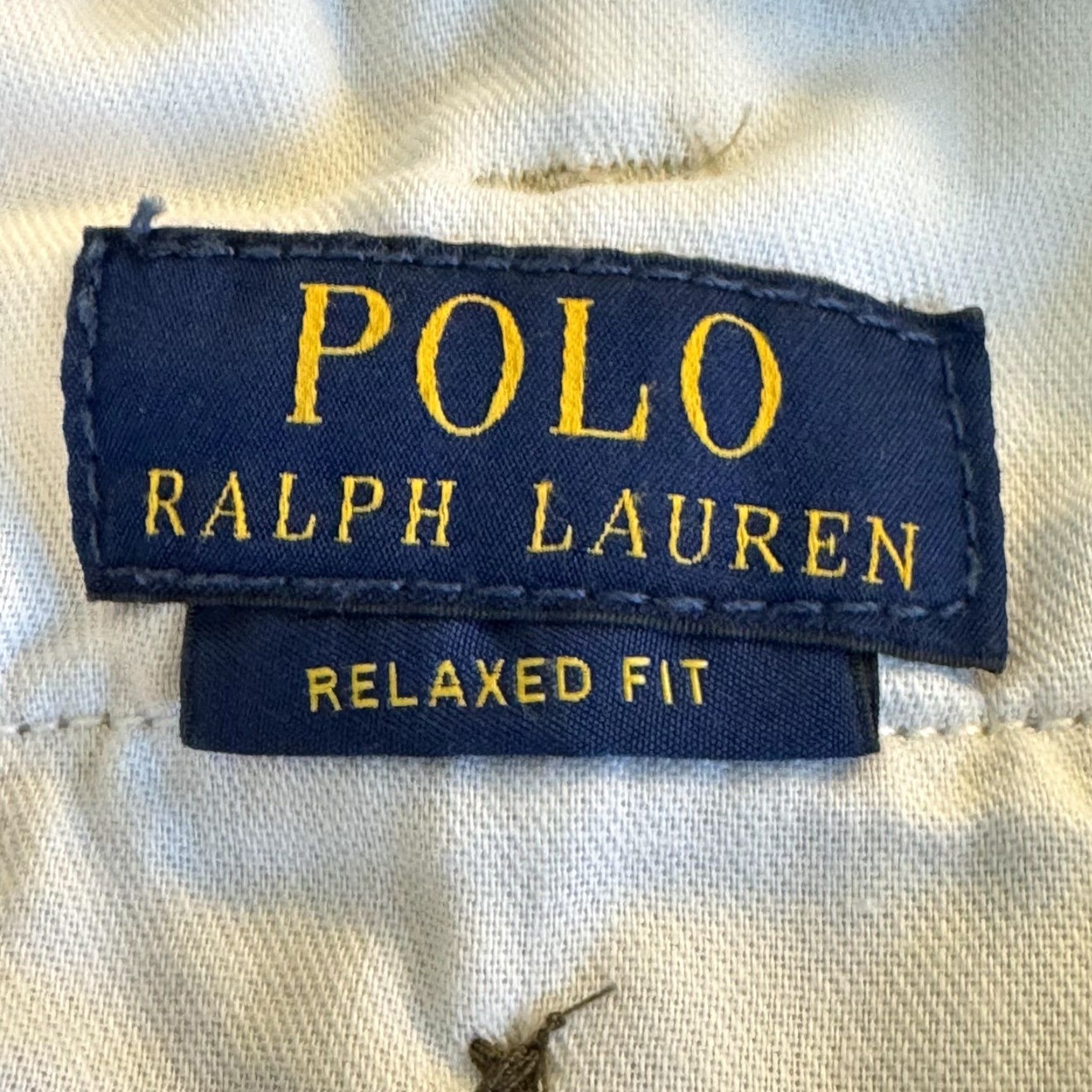 Polo Ralph Lauren Polo Ralph Lauren Shorts Mens 40 Tan Relaxed Fit Chino Embroidered Logo Pocket Zipper Pockets Classic Polo Embroidered Size US L / EU 52-54 / 3 - 7 Thumbnail
