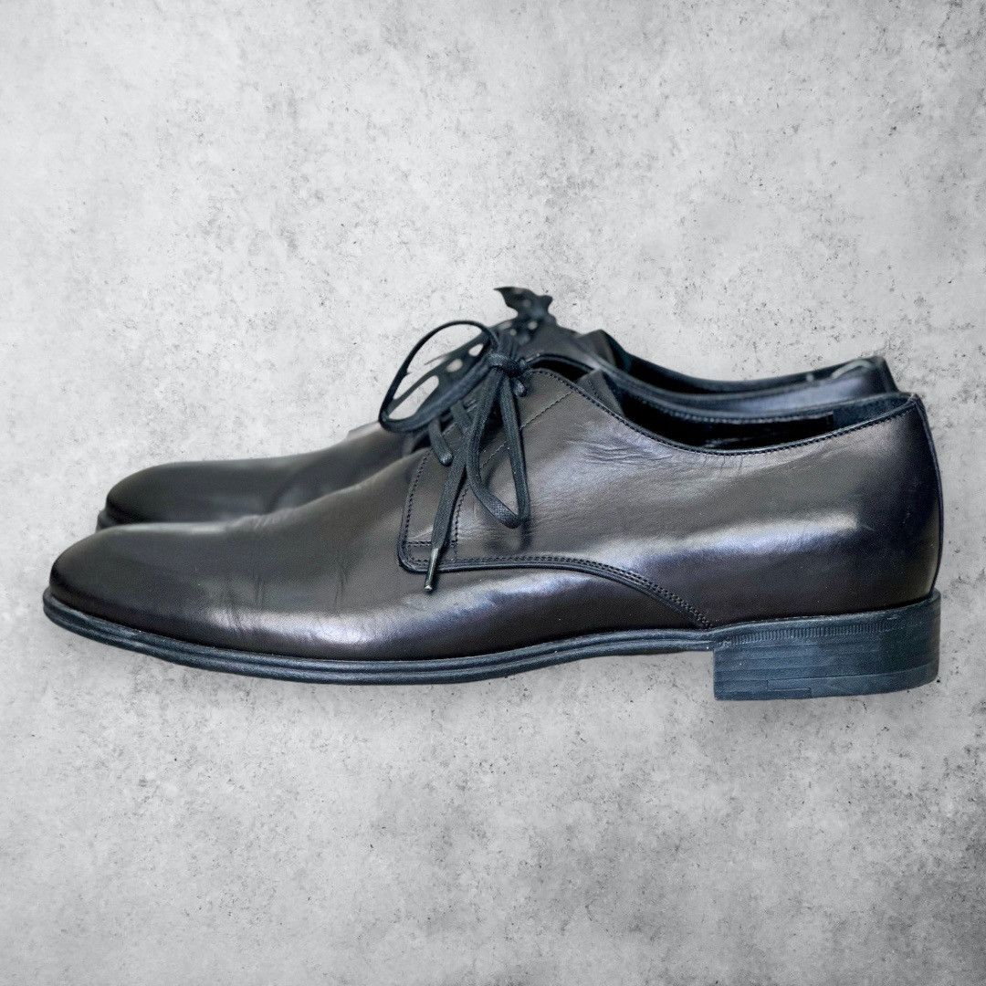 Dolce & Gabbana DOLCE & GABBANA Black Leather Oxford Men’s Dress Shoes Size US 5 / EU 37 - 4 Thumbnail