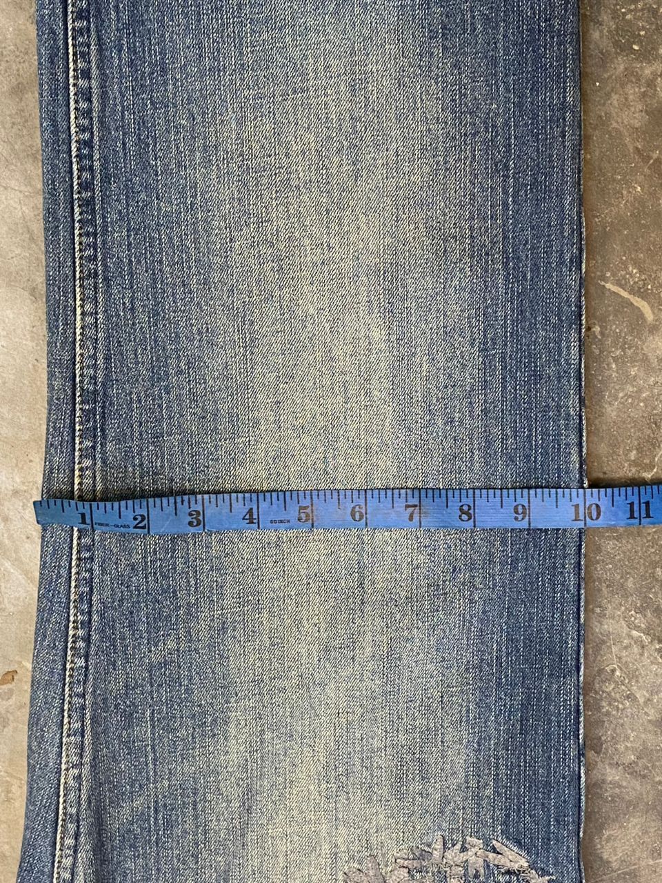 Japanese Brand KATAKURI TAMASHII TIGER & DRAGON EMBROIDERY DENIM PANTS Size US 32 / EU 48 - 14 Thumbnail