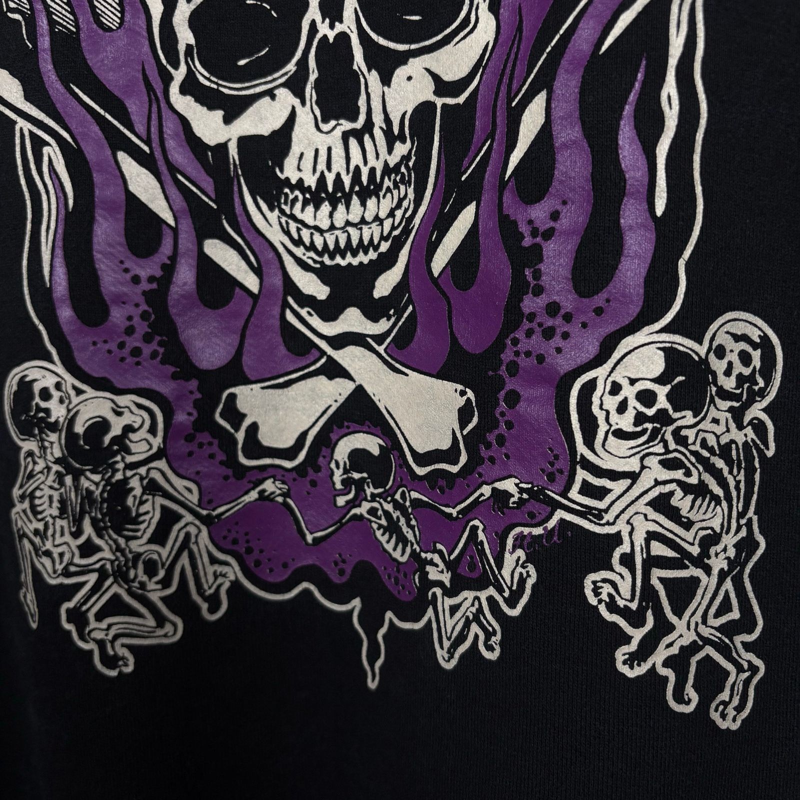 Japanese Brand × Magical Design × Vintage 🇯🇵MAGICAL DESIGN Skeletons Hoodie Size US L / EU 52-54 / 3 - 5 Thumbnail