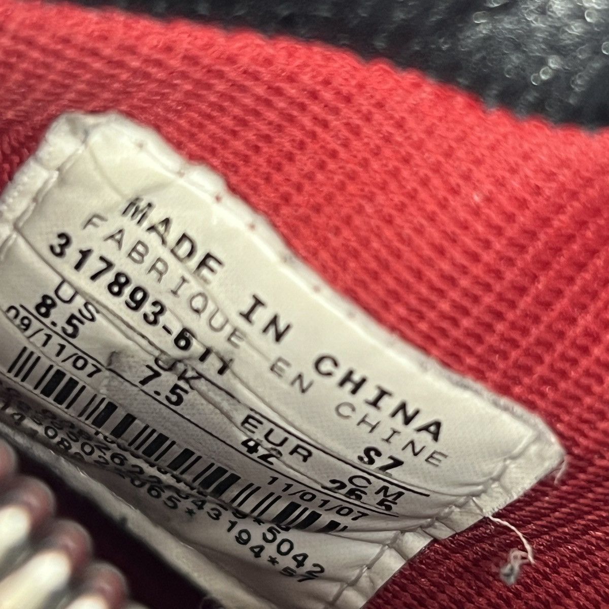 Nike Vintage Nike Dunk SB High Supreme Varsity Bred Sneakers Shoe Size US 8.5 / EU 41-42 - 8 Thumbnail