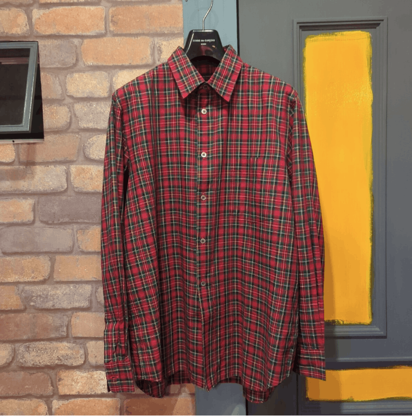 Comme des Garcons 2004 Oversized Check Shirt Size US M / EU 48-50 / 2 - 6 Thumbnail
