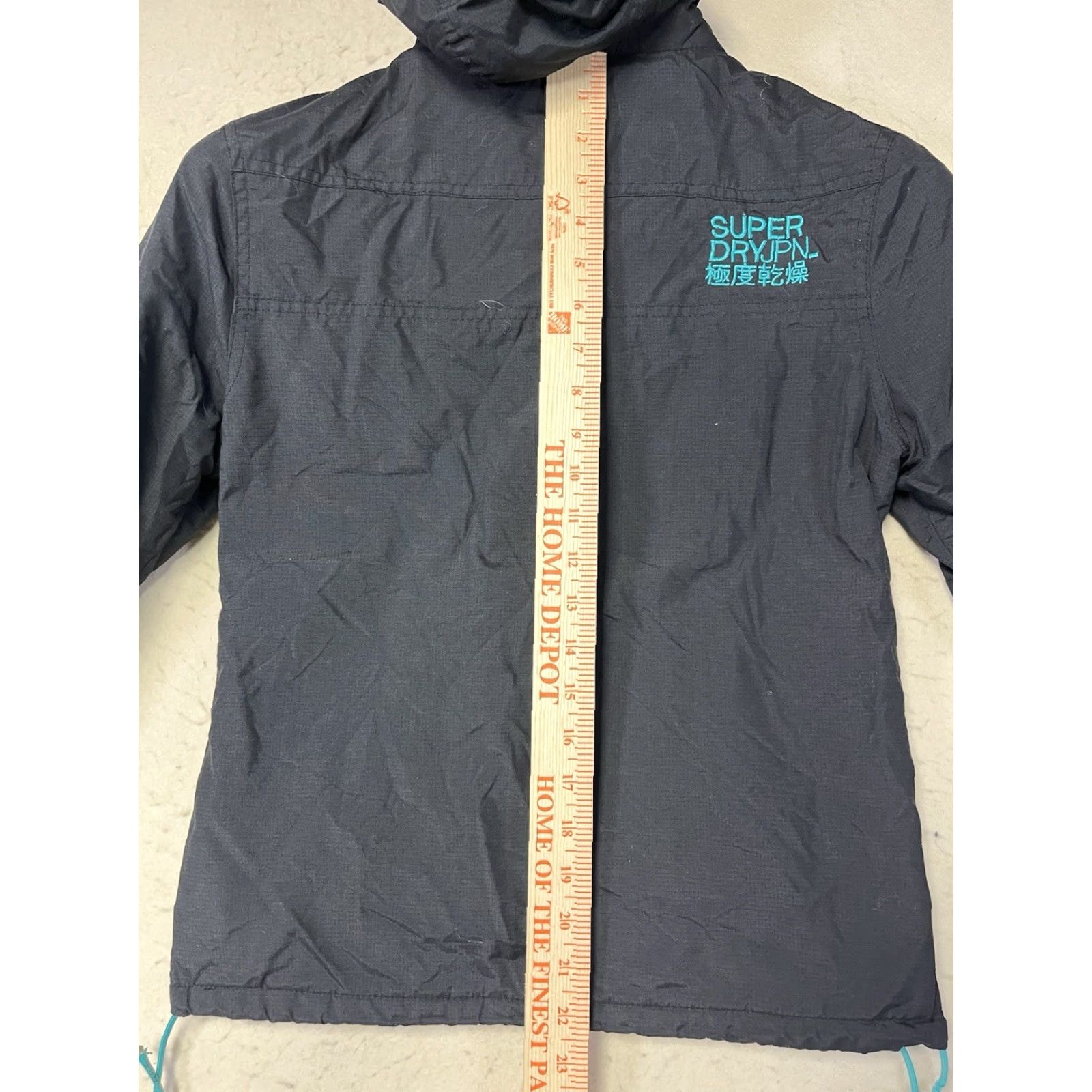 Superdry Superdry Jacket Windbreaker Black Shell Nylon Zip Pockets Full Zip Size S Men Size US S / EU 44-46 / 1 - 4 Thumbnail