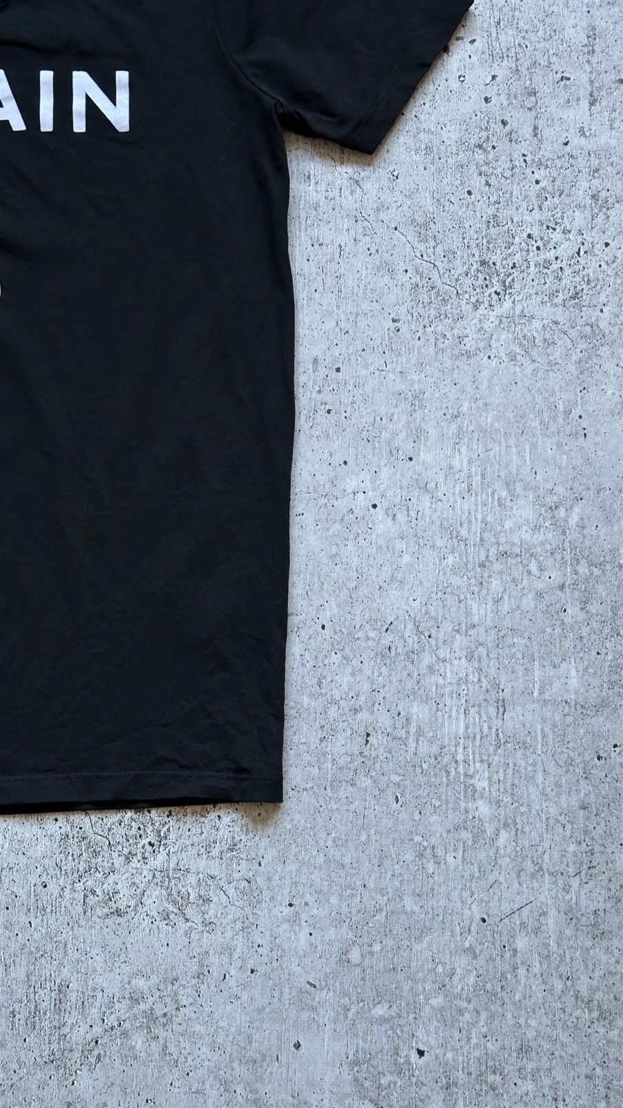 Balmain Women's Balmain Paris Big Logo Black T Shirt Size XXS / US 00 / IT 34 - 4 Thumbnail