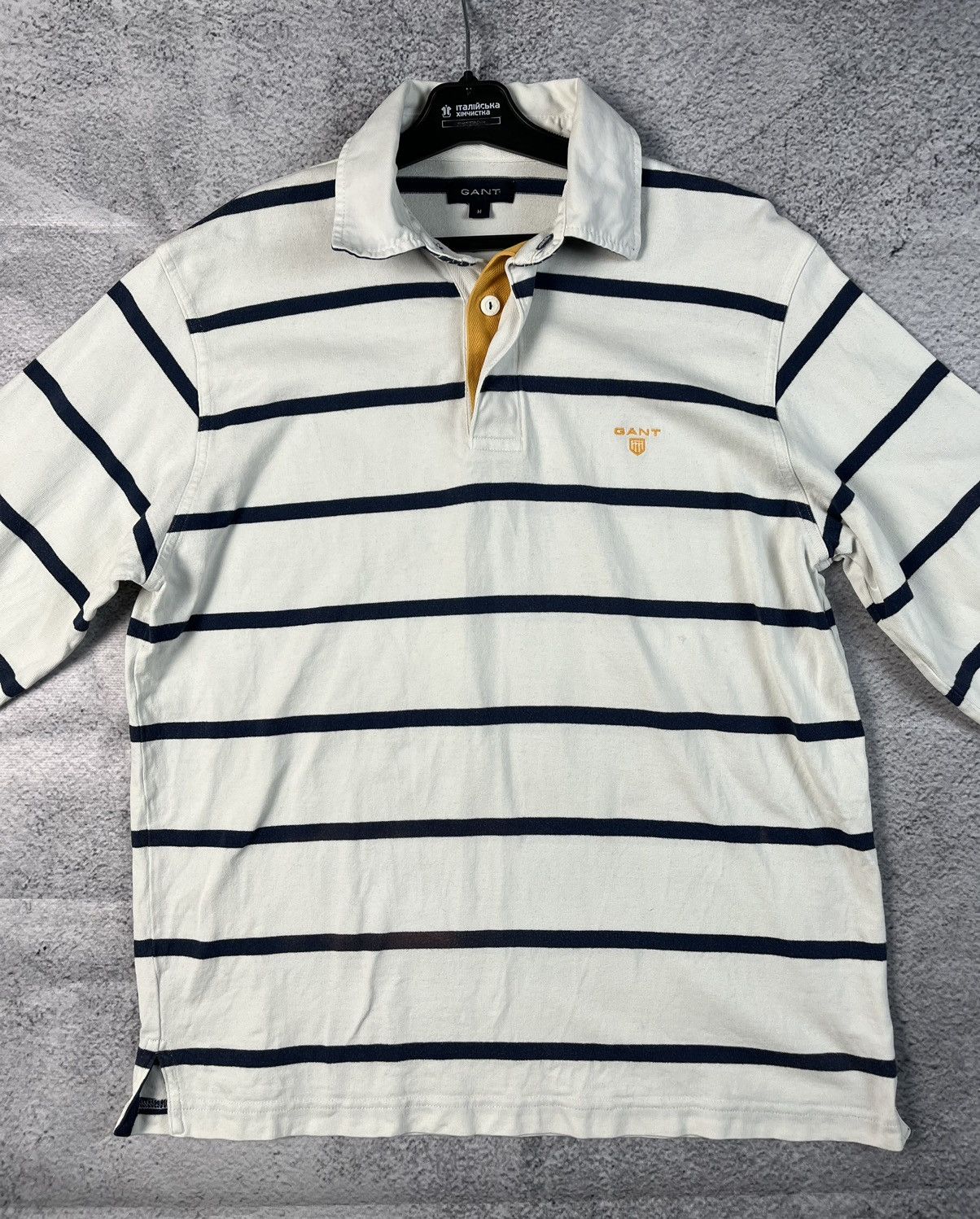Designer × Gant Gant striped rugby polo long sleeve Size US M / EU 48-50 / 2 - 4 Thumbnail