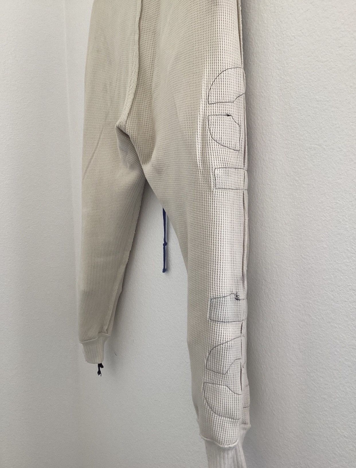 Greg Lauren BLUE PUFFER ZIP PANT Size US 32 / EU 48 - 21 Thumbnail