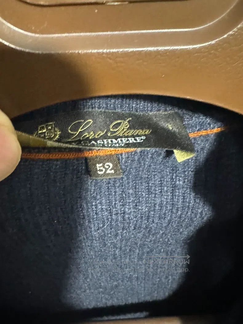 Loro Piana Loro Piana Baby cashmere and suede sweater Size US L / EU 52-54 / 3 - 5 Thumbnail