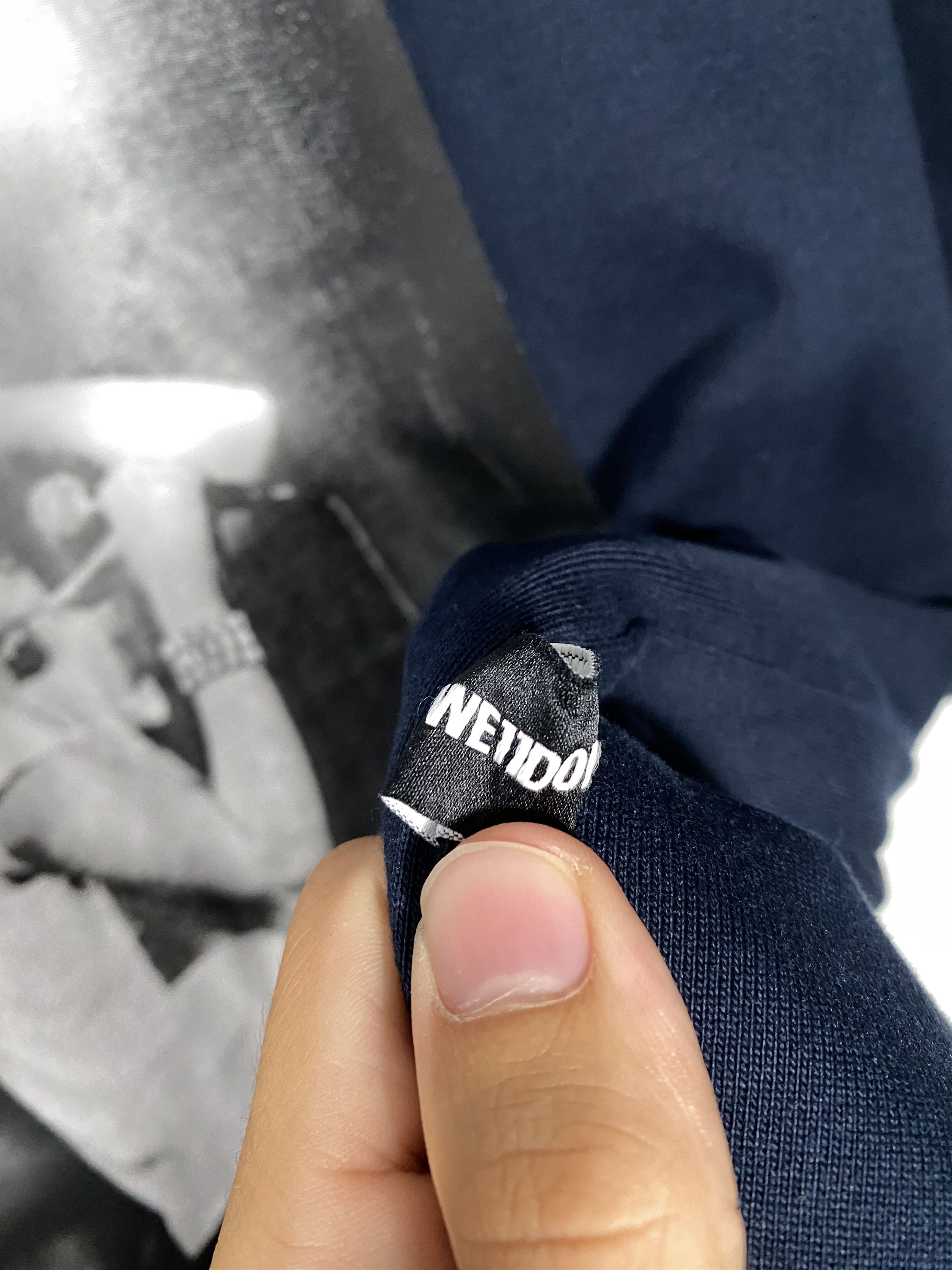 WE11DONE WE11DONE Black And Navy Reversible Gig T-shirt Size US XL / EU 56 / 4 - 3 Thumbnail