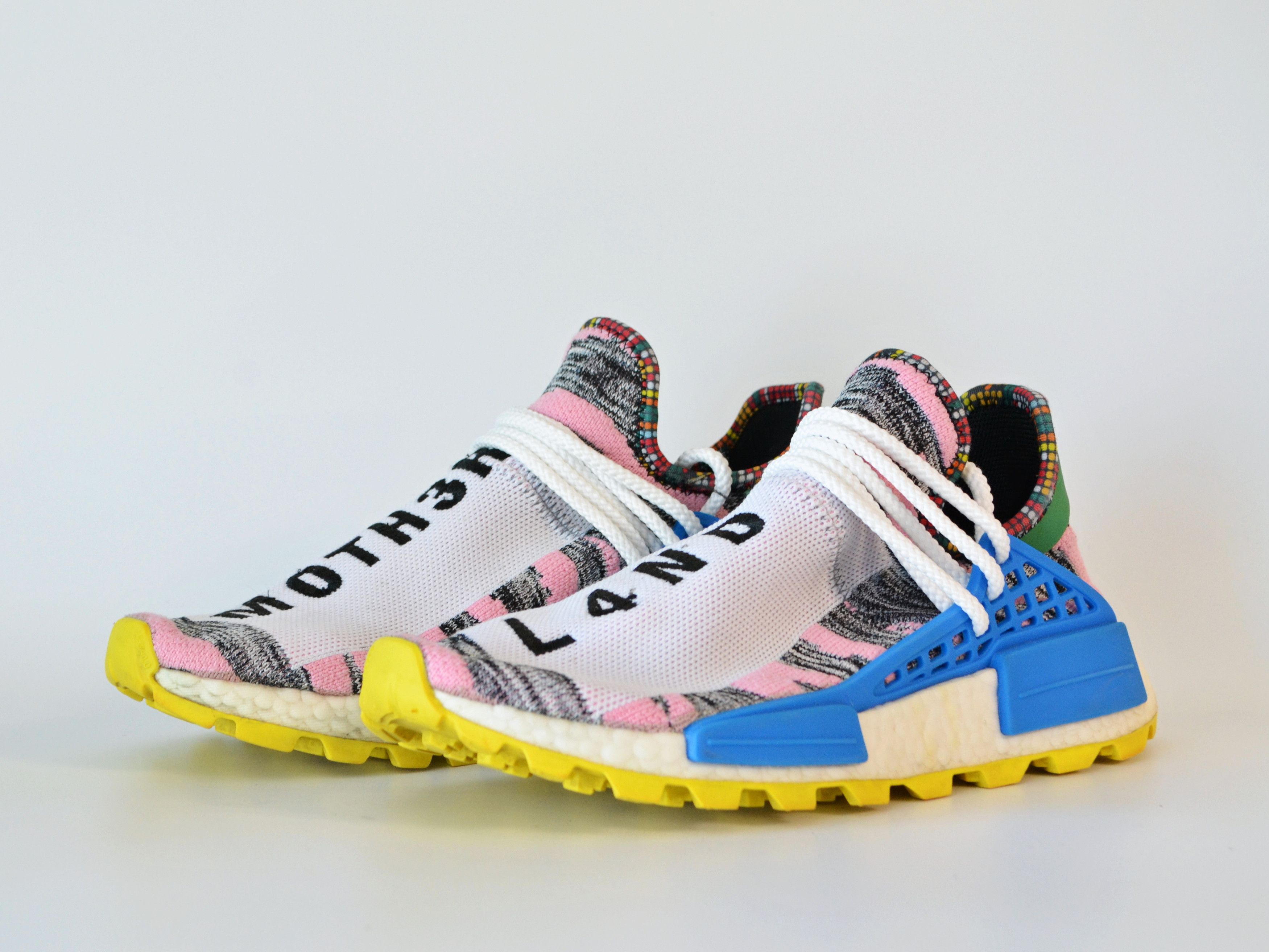 Adidas Adidas NMD Human Race x Pharrell Williams Solar Pack US8.5 Size US 8.5 / EU 41-42 - 3 Thumbnail