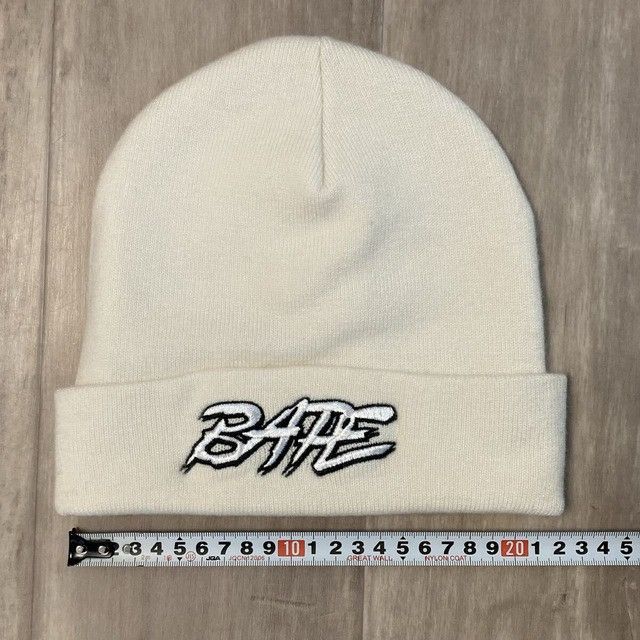 Bape BAPE MOTOR SPORT LOGO beanie knit cap a bathing ape Size ONE SIZE - 4 Thumbnail