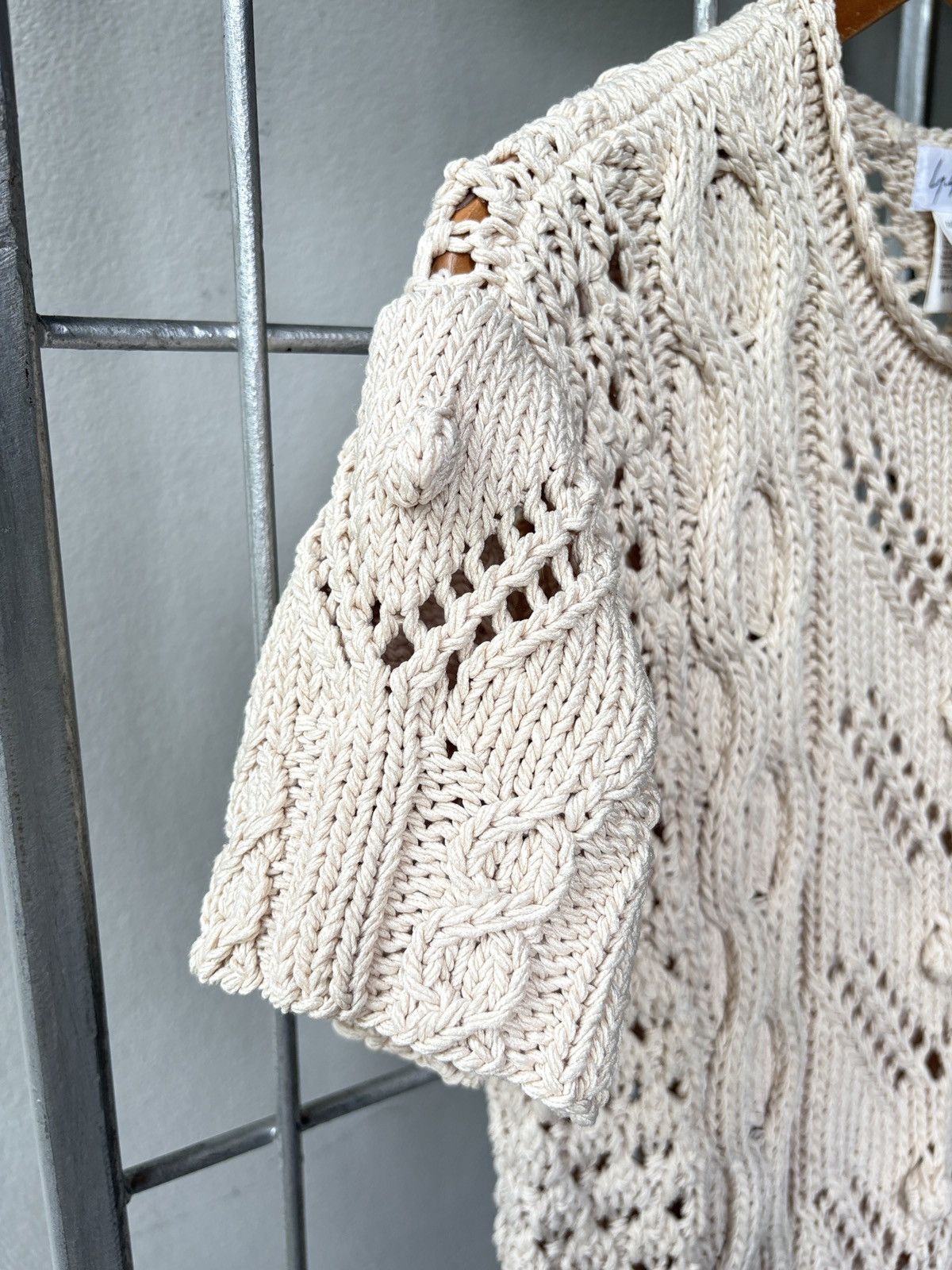 Yohji Yamamoto Yohji Yamamoto AW04 knitted blouse Size ONE SIZE - 18 Thumbnail