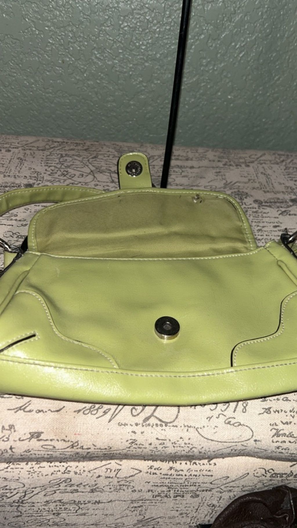 The Unbranded Brand Y2K Shoulder Bag One Size Green Size ONE SIZE - 3 Thumbnail