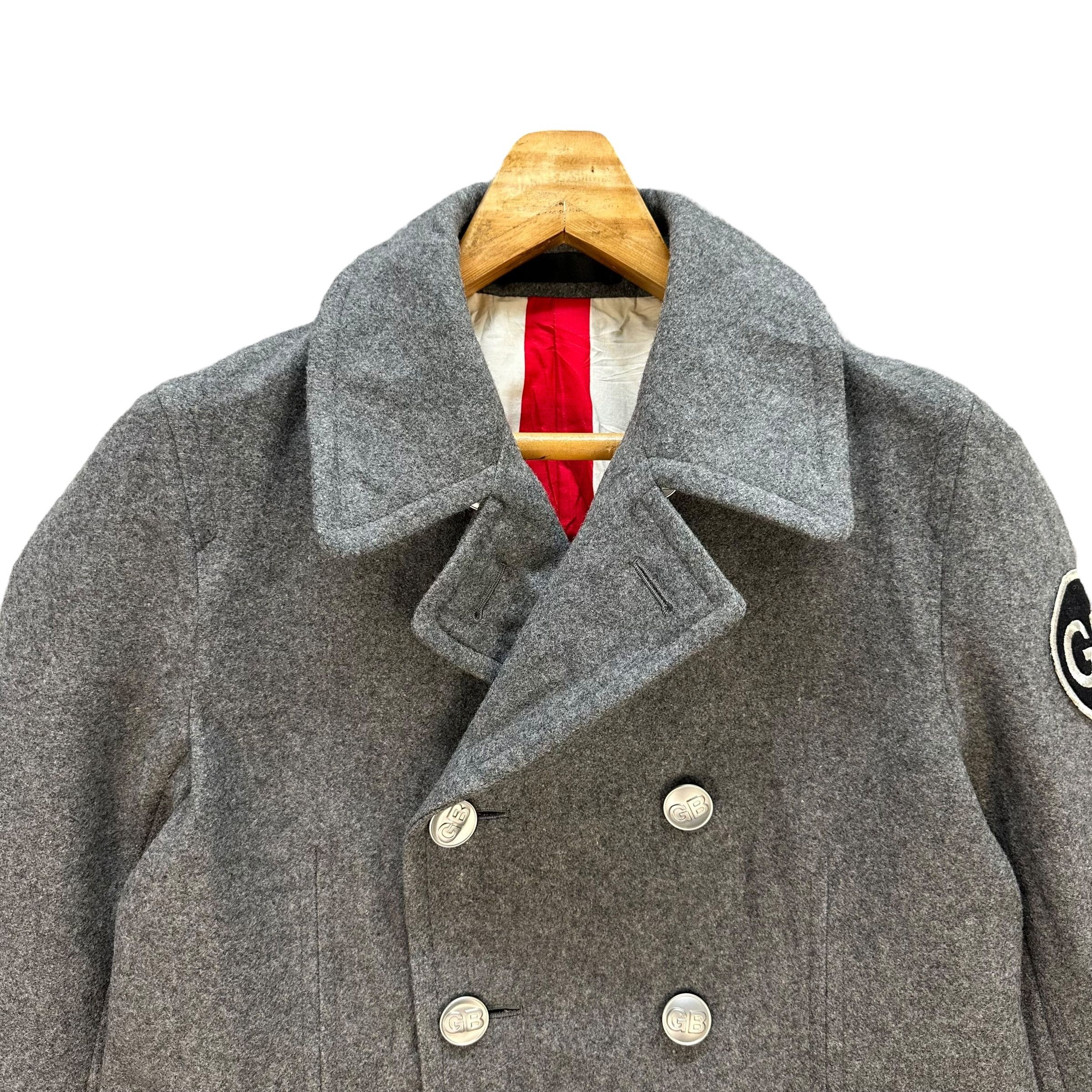 GB GB SKINS British Flag Double Breasted Wool Jacket #A69-1663 Size US S / EU 44-46 / 1 - 2 Thumbnail