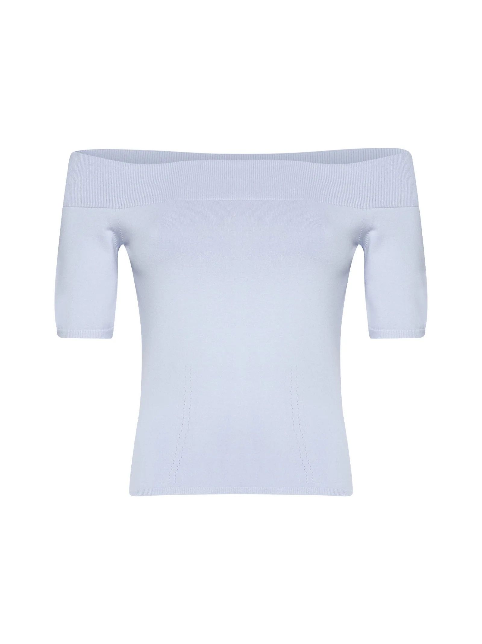 Alexander McQueen o1y0325 Sweater in Sky Blue Size L / US 10 / IT 46 - 1 Thumbnail