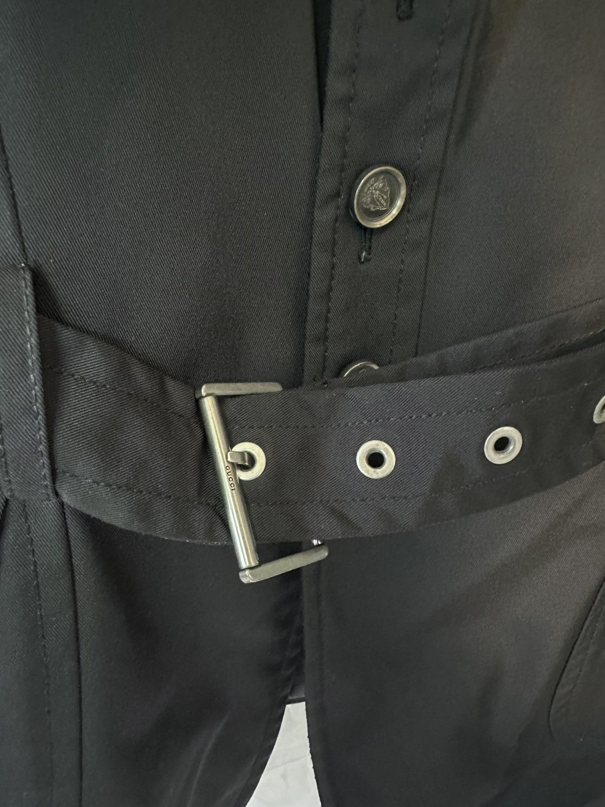 Gucci GUCCI by Tom Ford MILITARY OFFICER JACKET Size US S / EU 44-46 / 1 - 4 Thumbnail