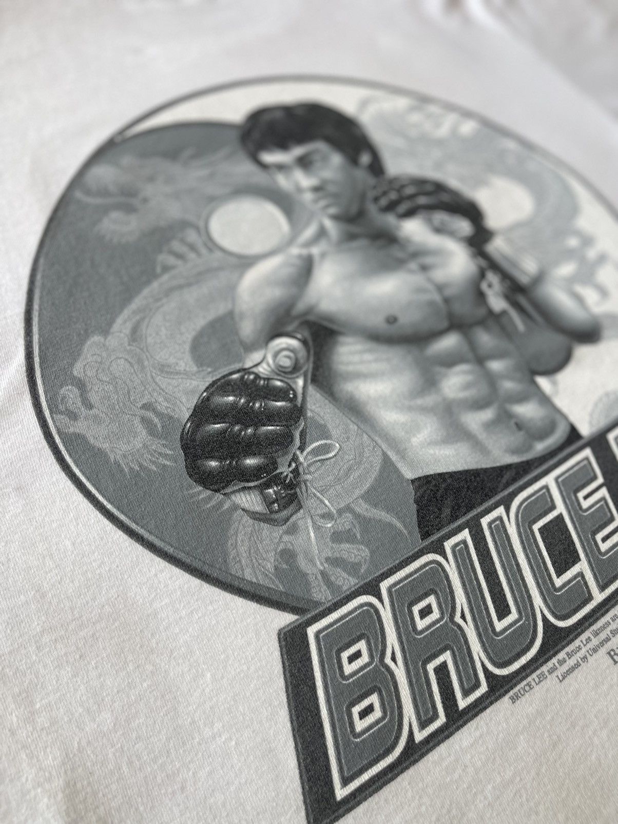 Tultex Bruce Lee Martial Arts Kungfu Legend Y2k Tee Size US M / EU 48-50 / 2 - 7 Thumbnail