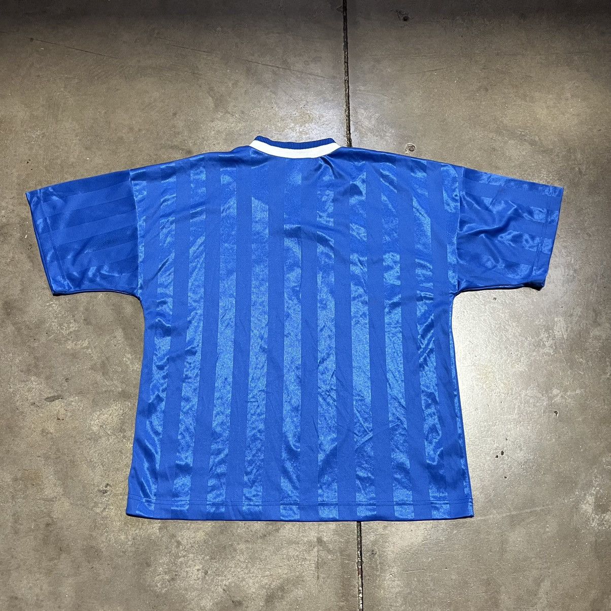 Umbro Vintage 90s Umbro Soccer Warm Up Jersey Practice USA Striped Size US M / EU 48-50 / 2 - 5 Thumbnail