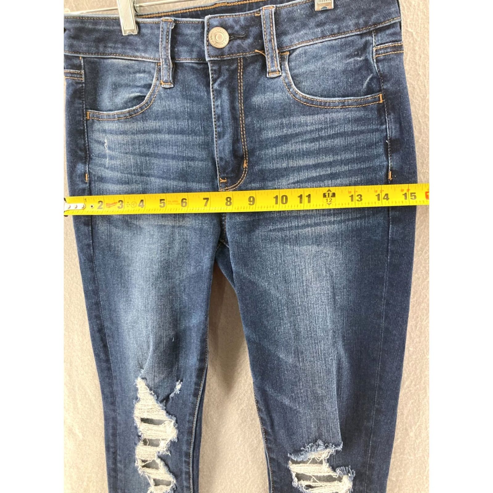 American Eagle Outfitters American Eagle Outfitters Jeans Womens 2 Regular Distressed Hi Rise Jeggings Jeans Women XS-2? Size 26" / US 2 / IT 38 - 3 Thumbnail
