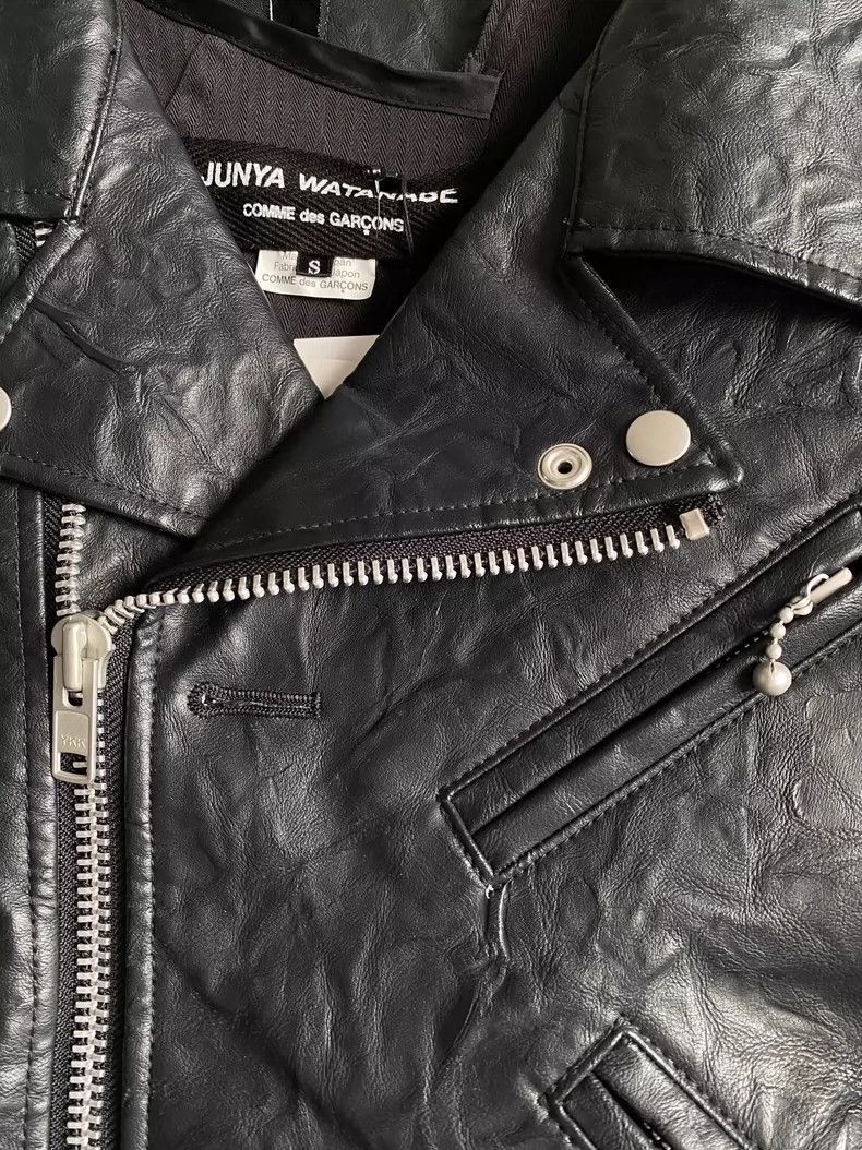 Junya Watanabe Junya Watanabe Junya Watanabe Black Motorcycle Jacket-2506 Size US S / EU 44-46 / 1 - 7 Thumbnail