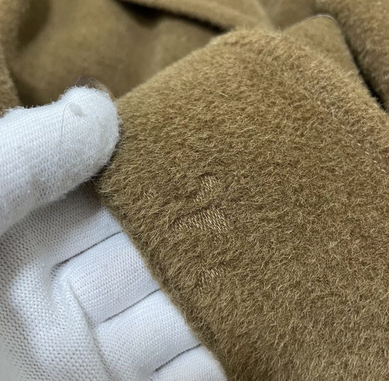 Burberry × Vintage Burberry Vintage Alpaca Wool Coat Size M / US 6-8 / IT 42-44 - 10 Thumbnail