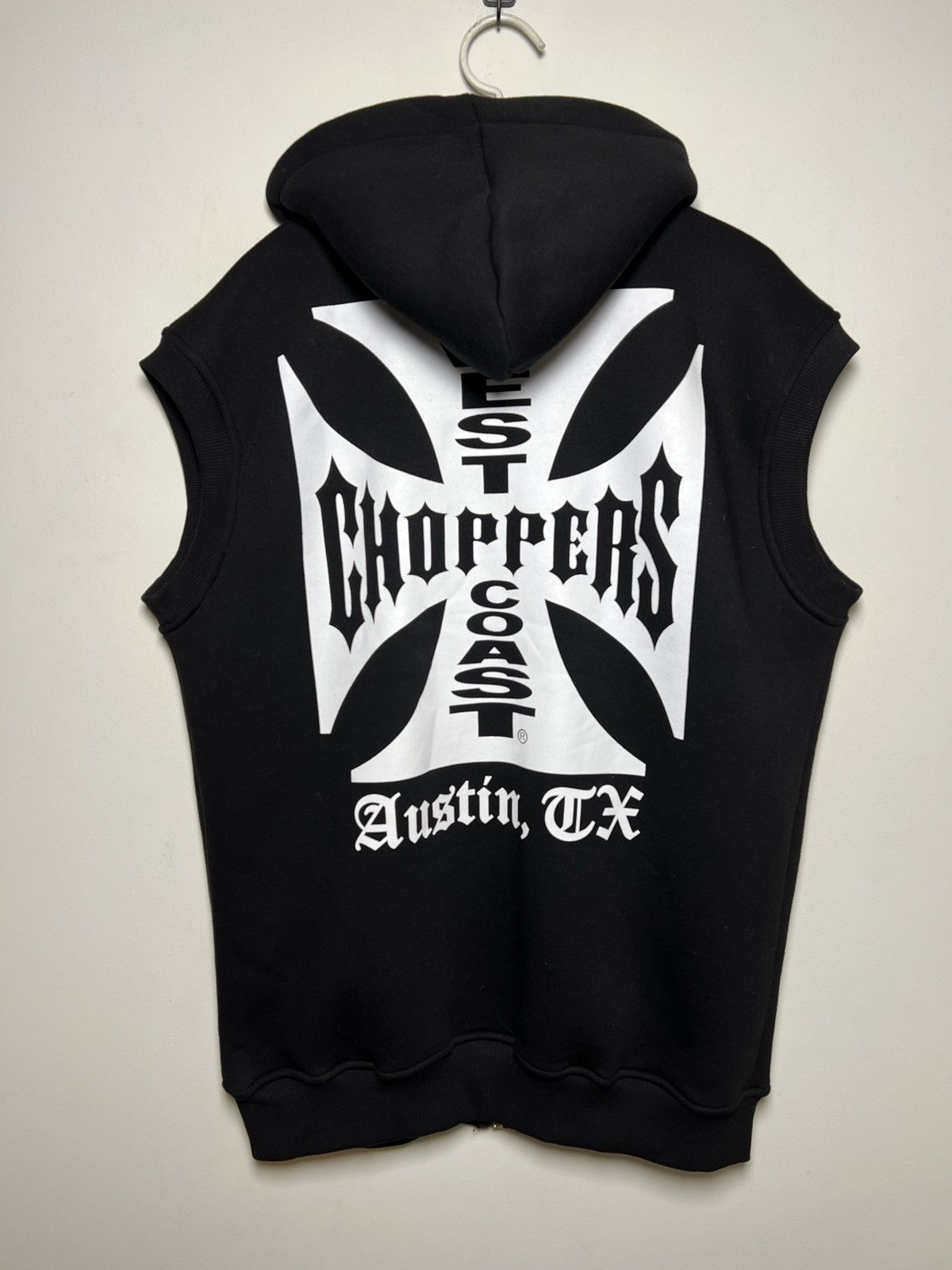 West Coast Choppers West Coast Choppers sleeveless zip hoodie Size US XL / EU 56 / 4 - 1 Thumbnail