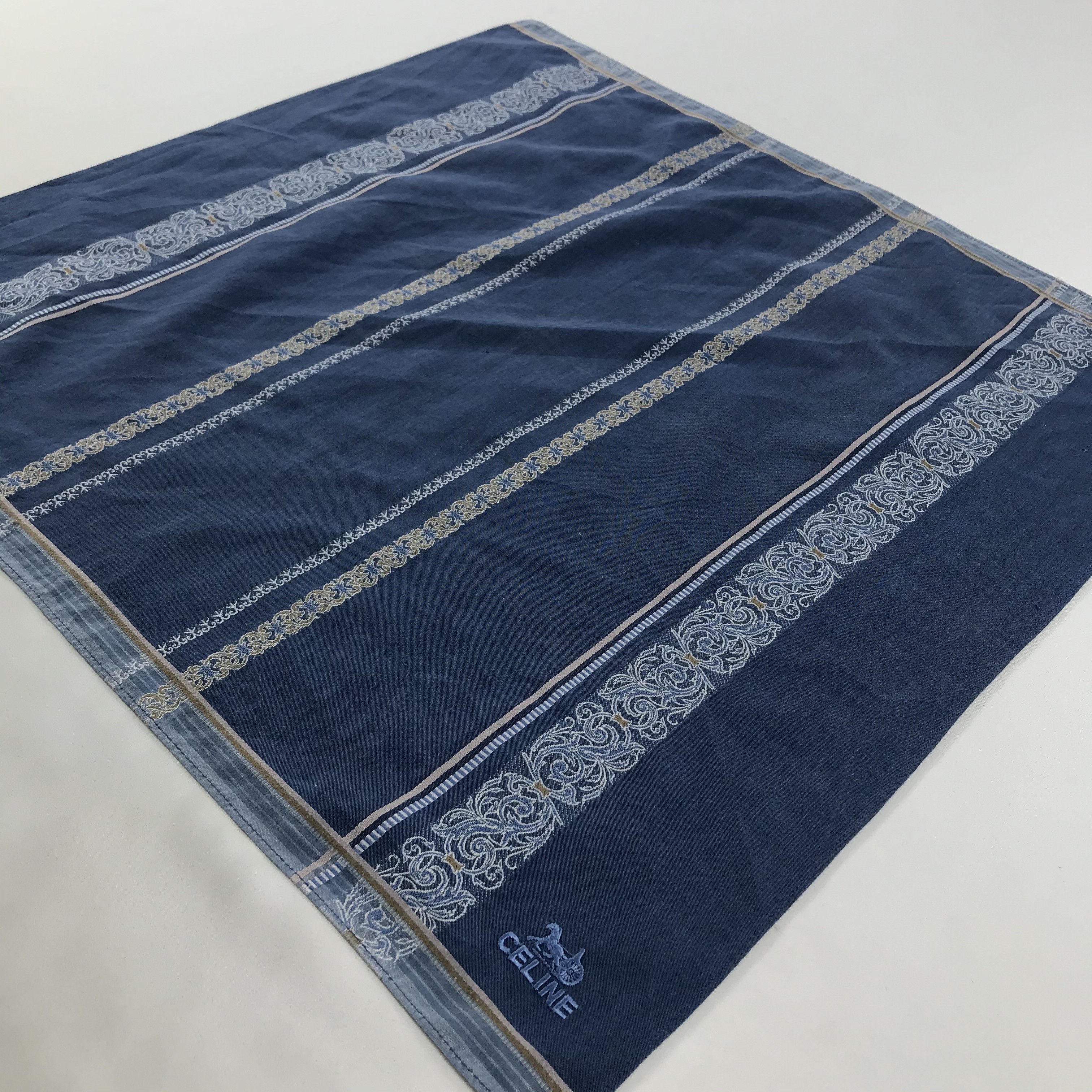 Celine × Vintage Celine Bandana / Handkerchief / Neckerchief - S1742 Size ONE SIZE - 2 Thumbnail