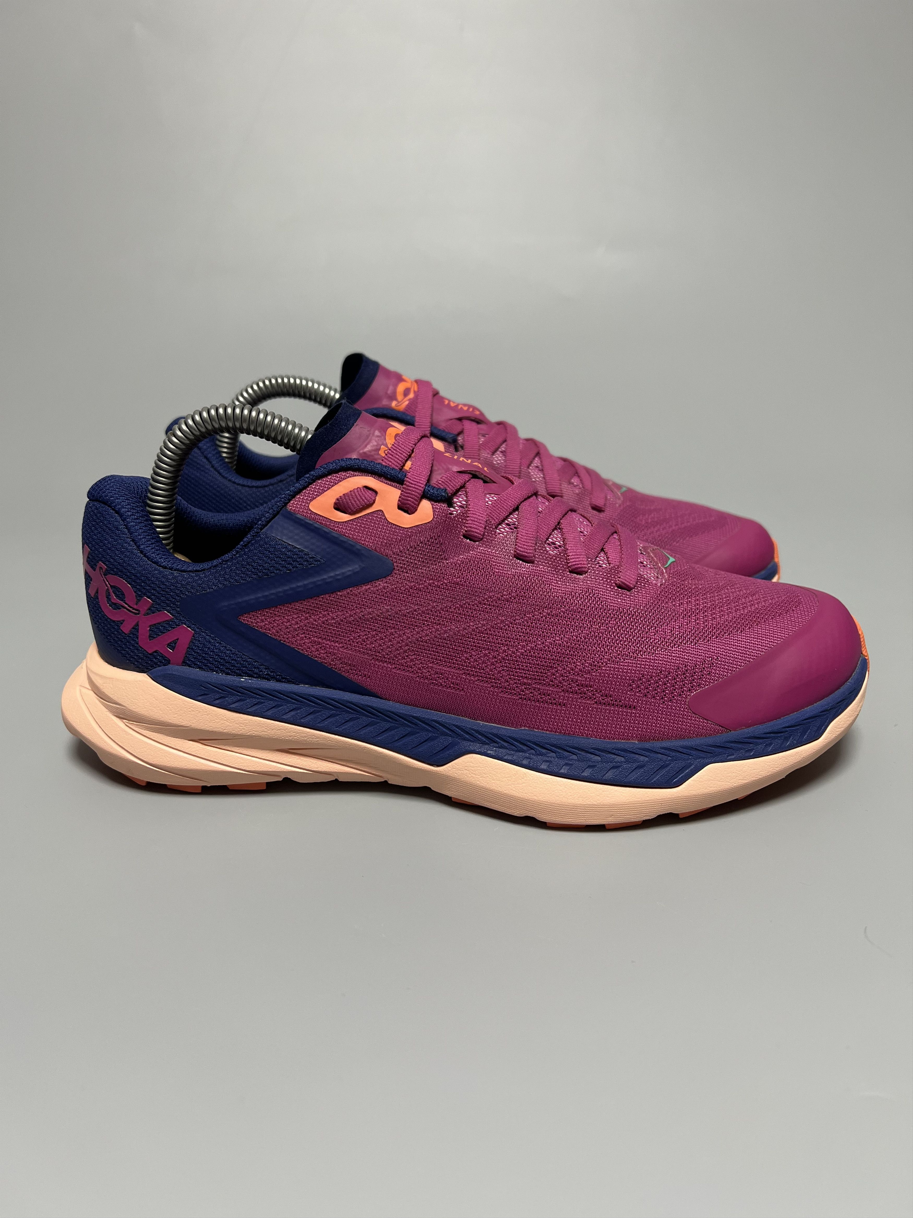 7B Hoka One One Zinal Trail Running Shoes 1119400-Ffbb, Women's