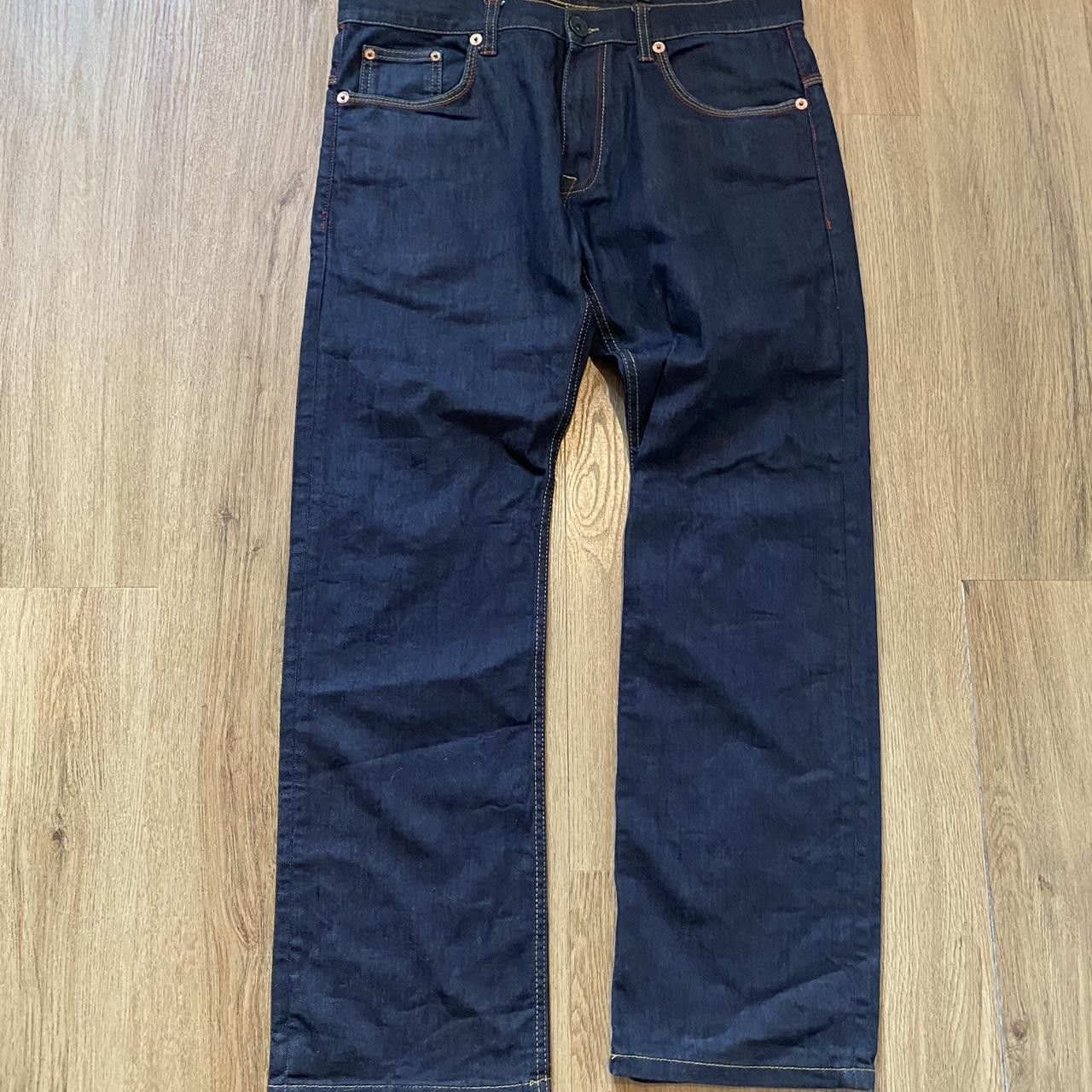Other denim jeans with red stitching and embroidered logo Size US 32 / EU 48 - 3 Thumbnail