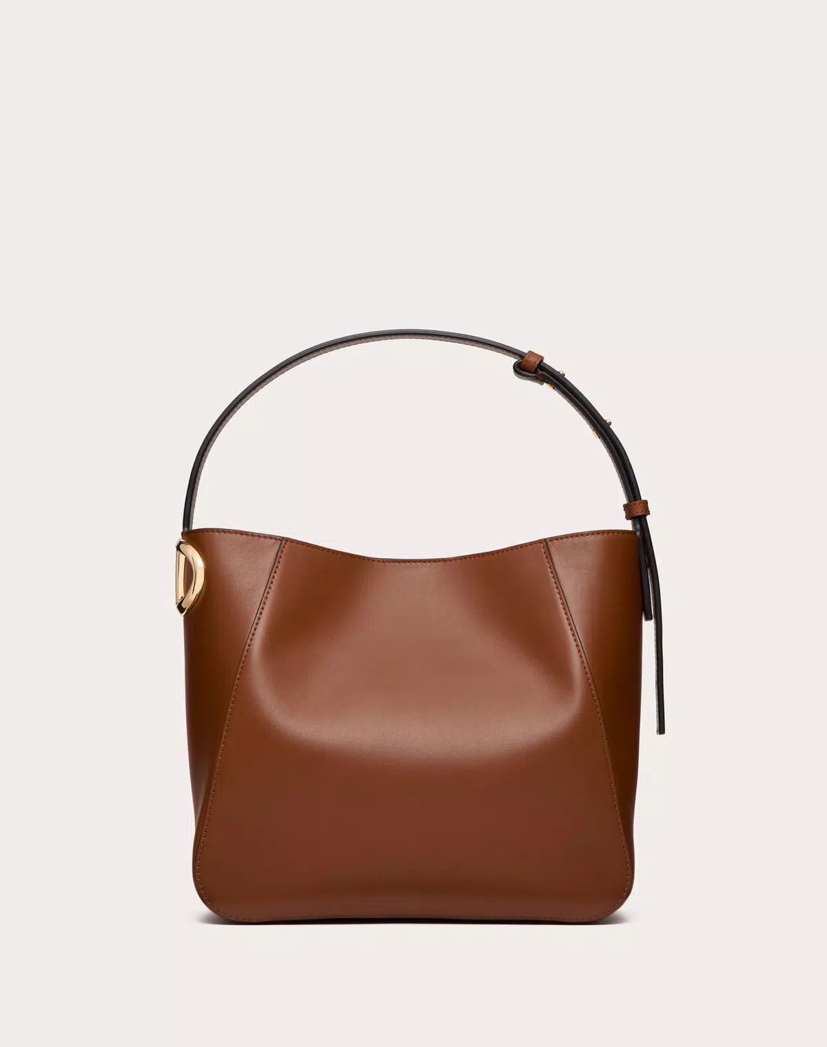 Valentino oc11z0725 Size:OS/Shopping Bag In Nappa Calfskin in Brown Size ONE SIZE - 1 Thumbnail