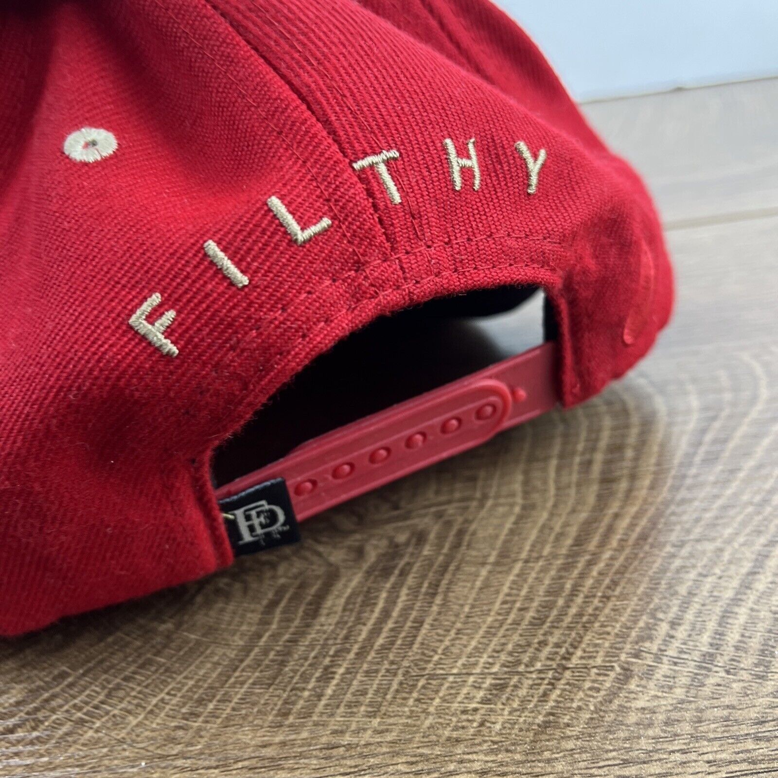Other Wild Hat Wild Red Hat Adjustable Adult Size Hat Red Cap Size ONE SIZE - 9 Thumbnail