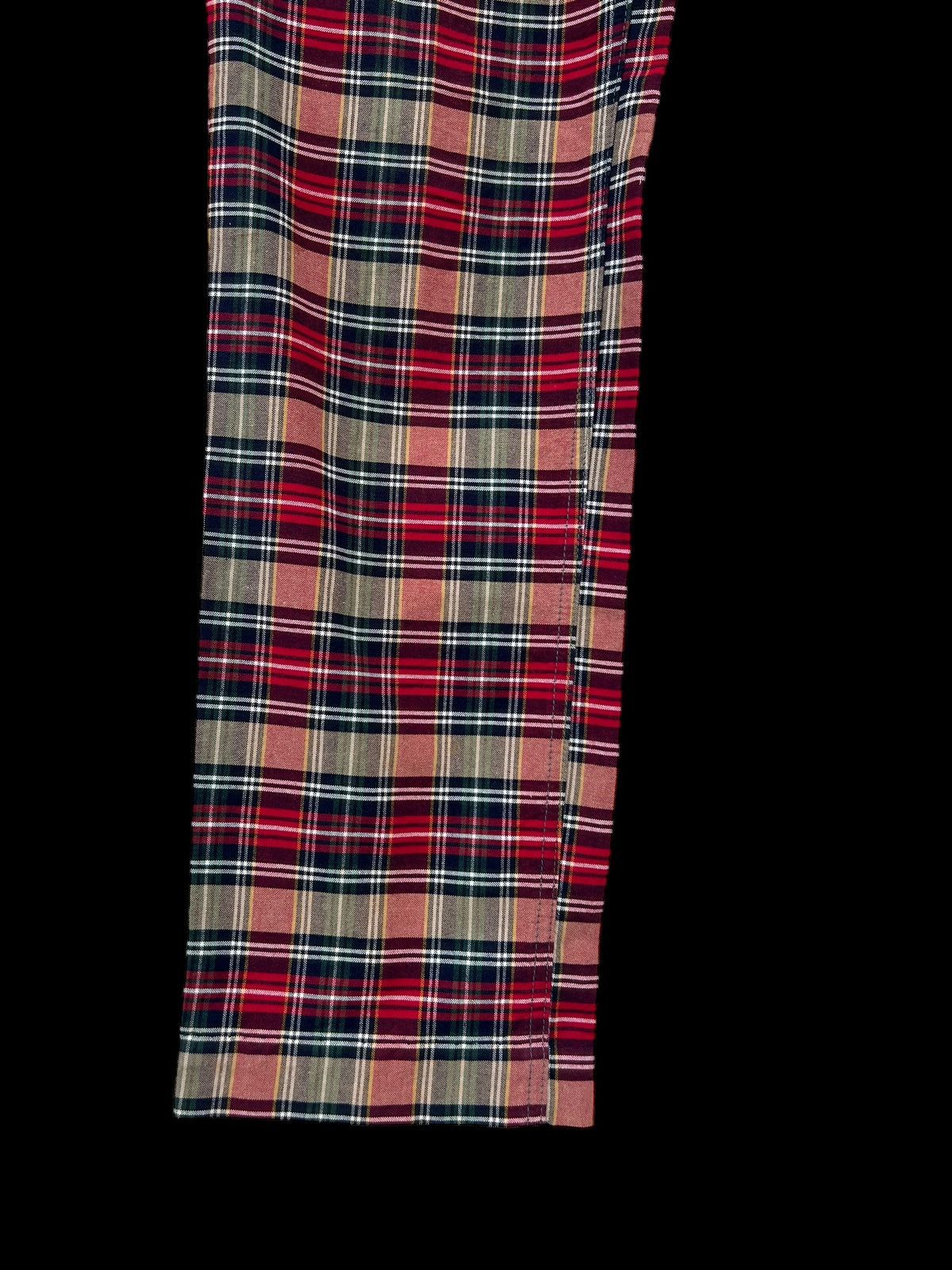 Vintage GOWEST Japan Tartan Plaid Check Trouser Pant Size US 30 / EU 46 - 9 Thumbnail