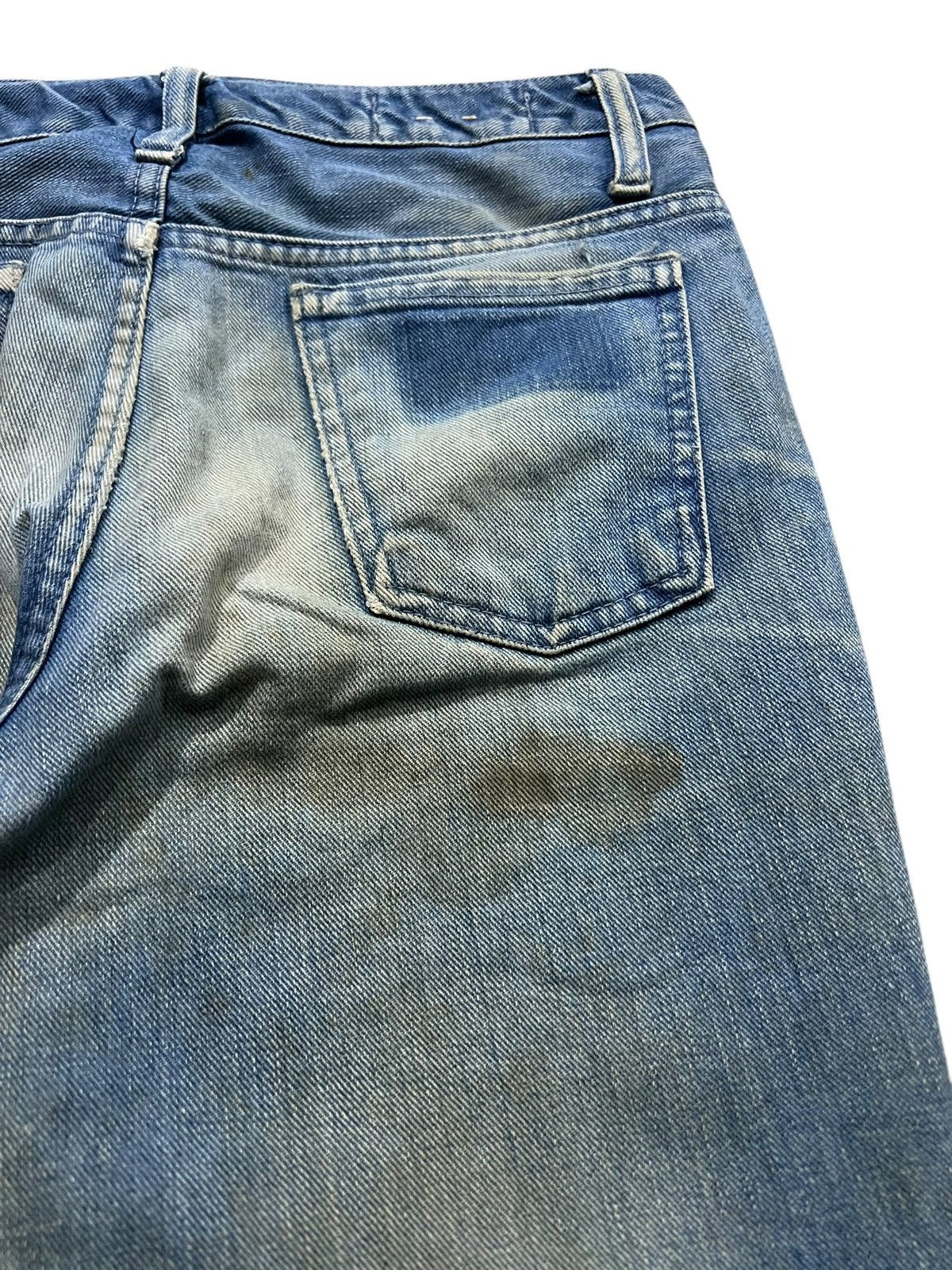 If Six Was Nine Vintage 80’s Bobson Western Flare Mud Wash Denim Size US 28 / EU 44 - 12 Thumbnail