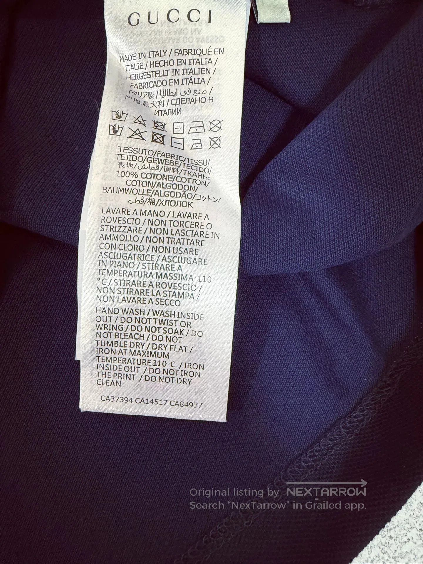 Gucci Gucci Short-Sleeve Polo Shirt. Size US L / EU 52-54 / 3 - 8 Thumbnail