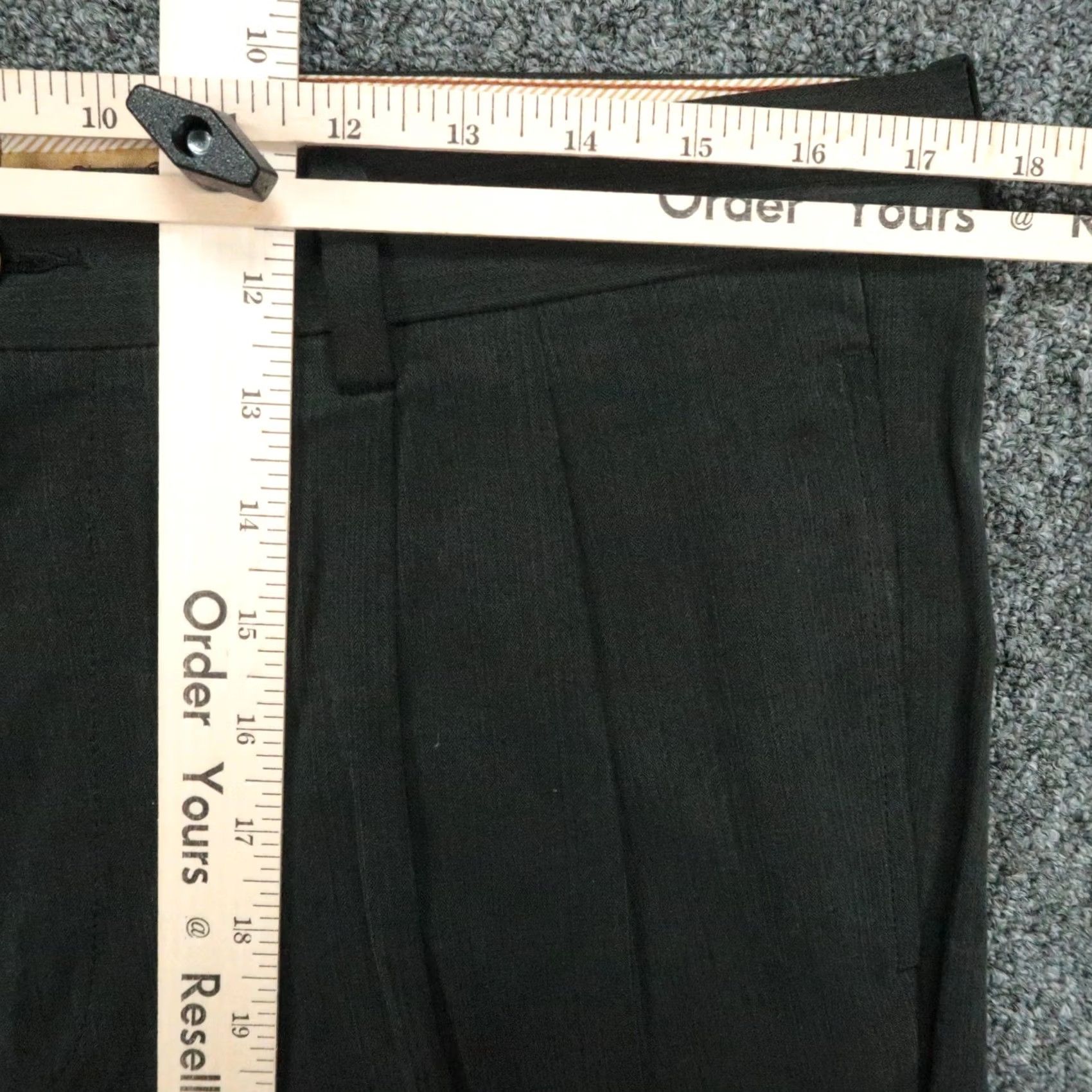Tommy Bahama Tommy Bahama Pants Mens 34x32 Green Silk Bamboo Double Pleat Trouser Size US 34 / EU 50 - 7 Thumbnail