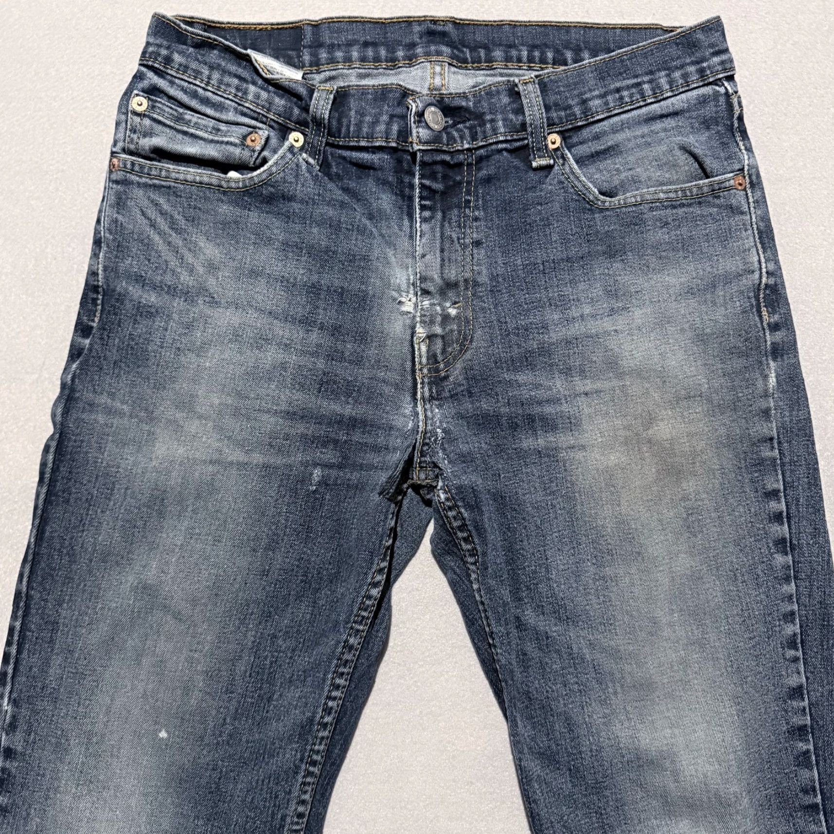 Levi's Levi's 511 Jeans Men's 32x32 Blue Denim Slim Straight Zip Fly - Pockets, Regular, 5-Pocket Design, Blue, Men Size US 32 / EU 48 - 3 Thumbnail