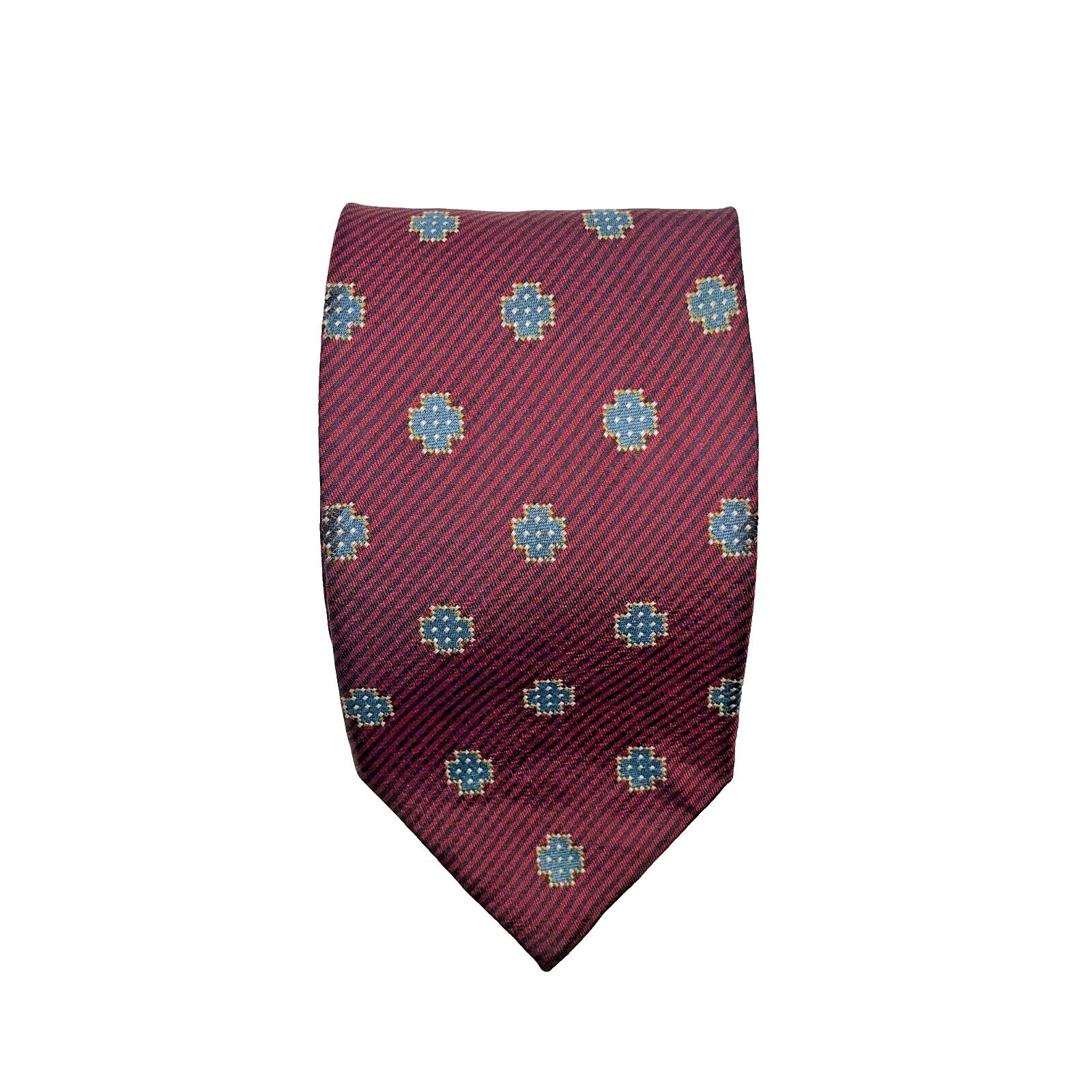 Giorgio Armani Giorgio Armani Aztec Mens Tie 100% Silk Cravatte Motif Size ONE SIZE - 2 Thumbnail