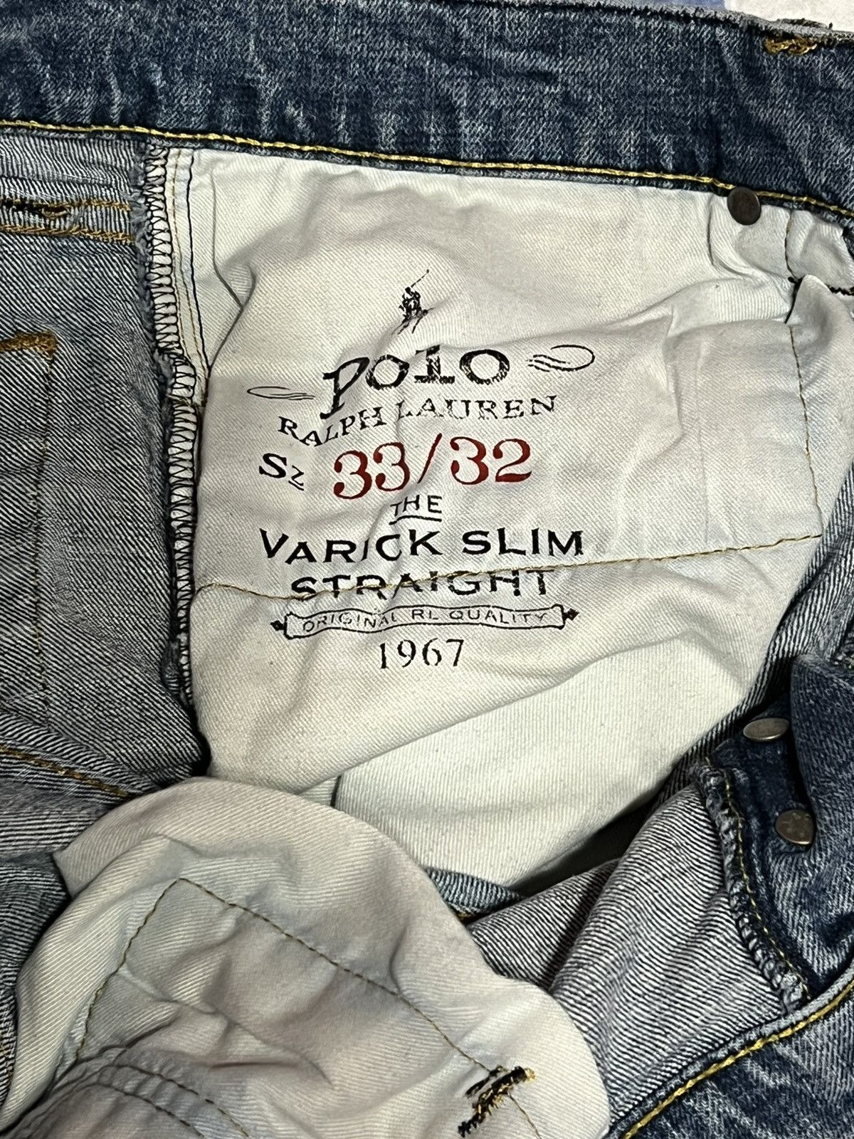 Polo Ralph Lauren Ralph Lauren Varick slim straight Size US 33 - 3 Thumbnail