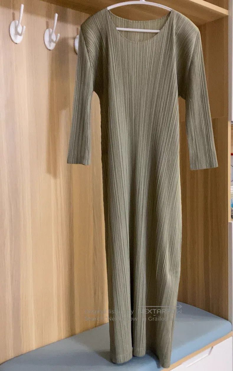 Issey Miyake Issey Miyake Gray Dress Size M / US 6-8 / IT 42-44 - 3 Thumbnail