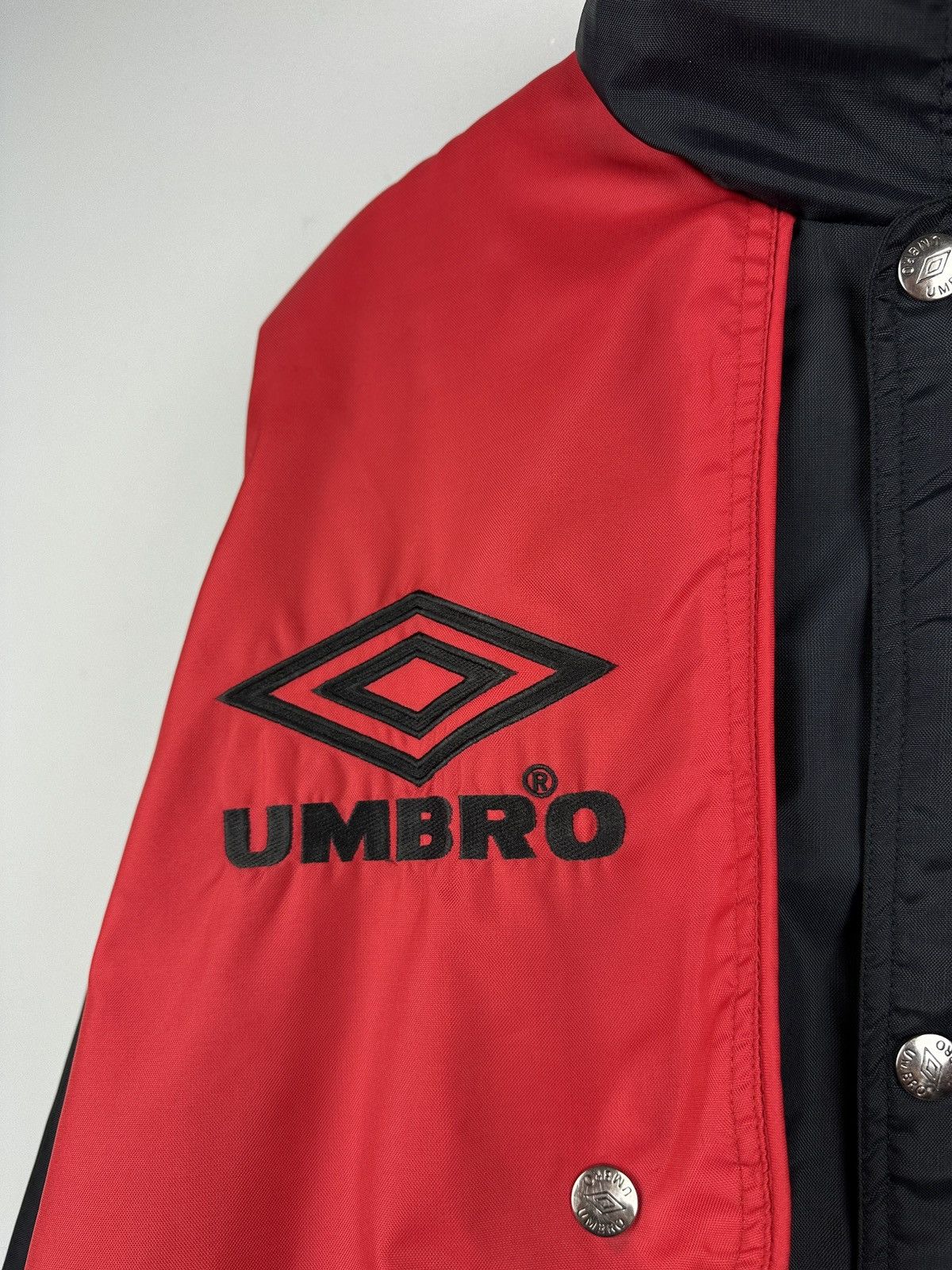 Vintage 90’S Umbro Manchester United Soccer Coat Jacket