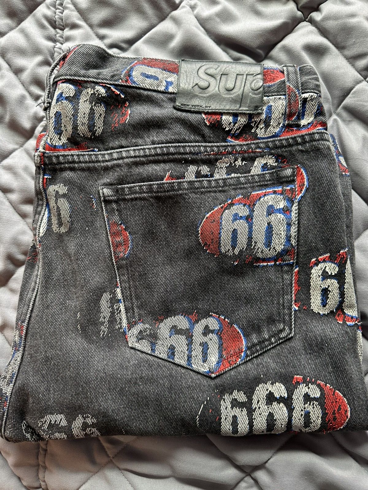 Supreme Supreme 666 Denim Size US 34 / EU 50 - 7 Thumbnail