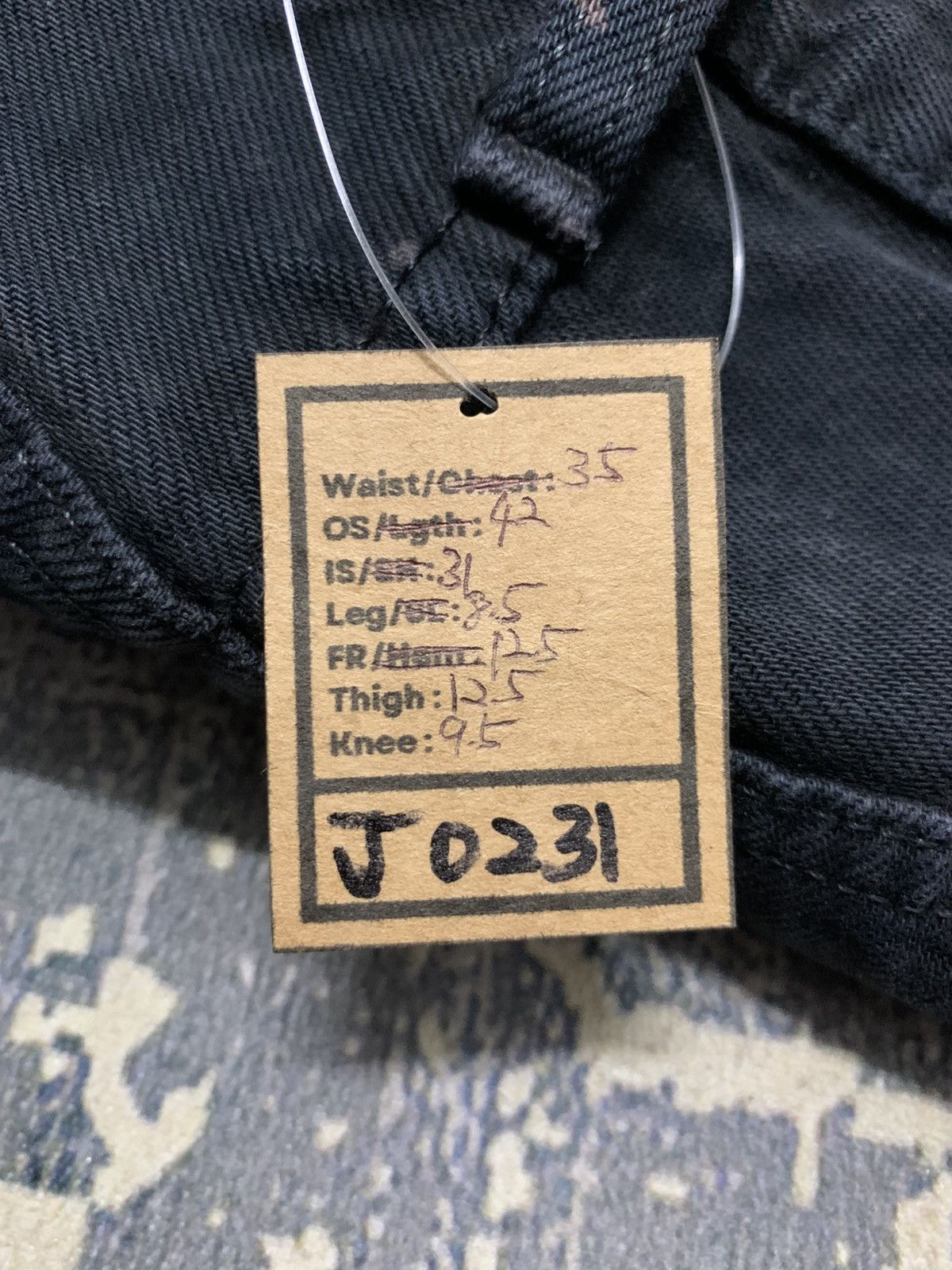 Levi's Vintage 501 Levi’s jeans black wash W32x34 Size US 35 - 14 Thumbnail