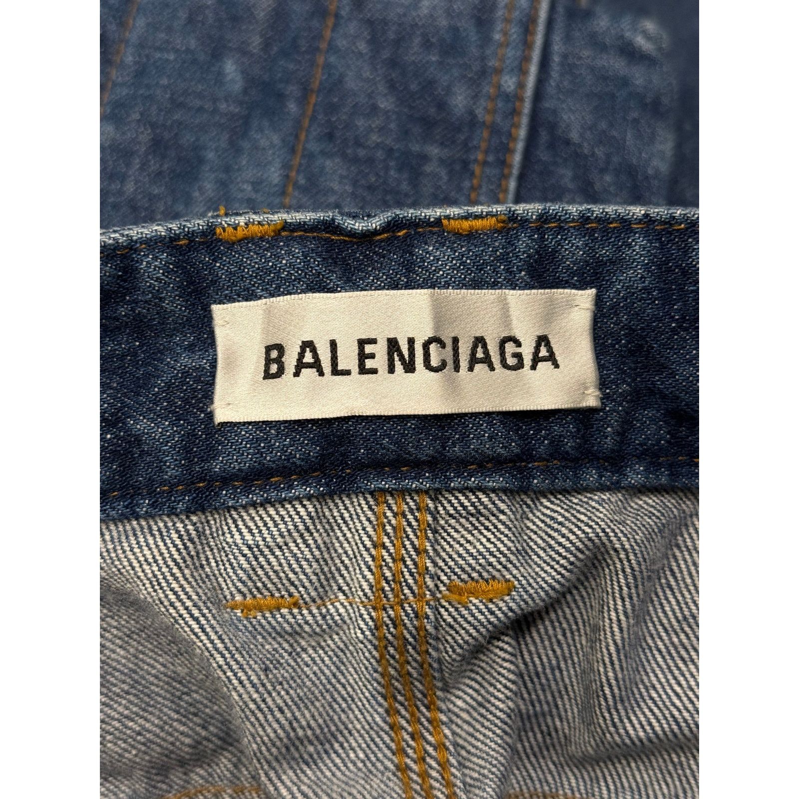 Balenciaga 2017 Balenciaga runway convertible cargo denim pants Size 24" / US 00 / IT 34 - 8 Thumbnail