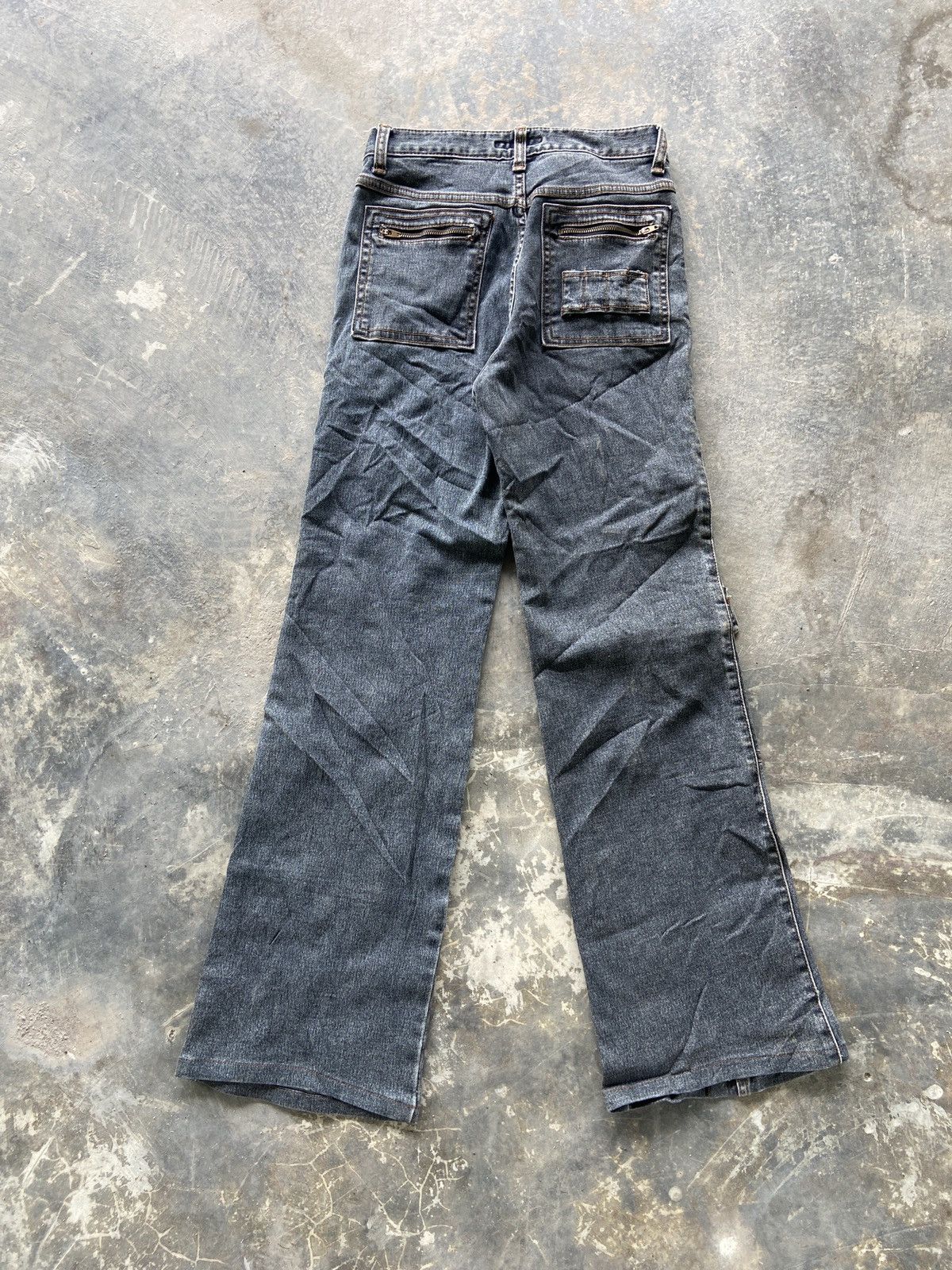 If Six Was Nine × Japanese Brand Crazy Design Cargo Denim Size US 26 / EU 42 - 14 Thumbnail