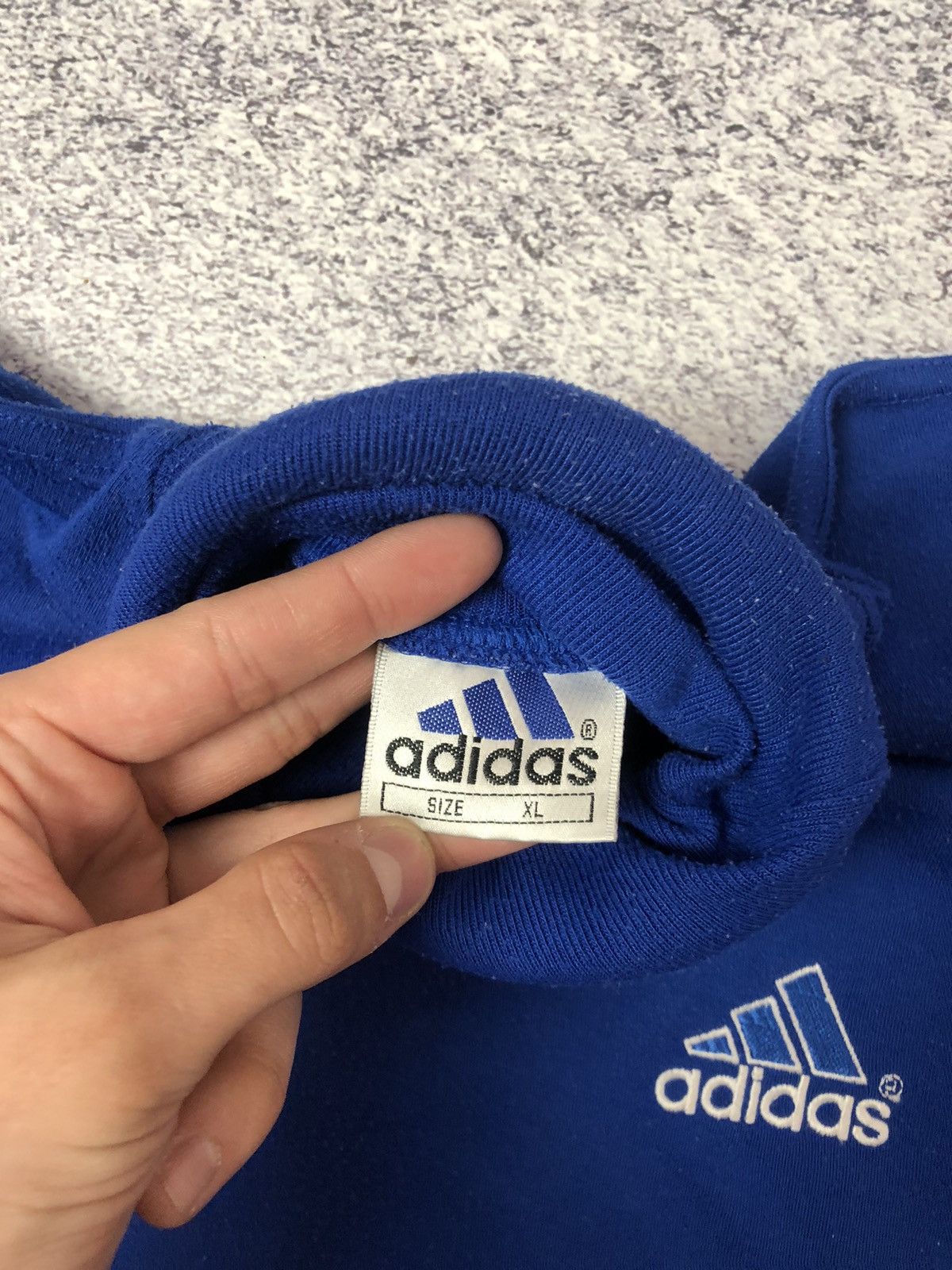 Adidas × Vintage Vintage fleece Adidas size Xl y2k rare casual ykk usa japan Size US XL / EU 56 / 4 - 3 Thumbnail