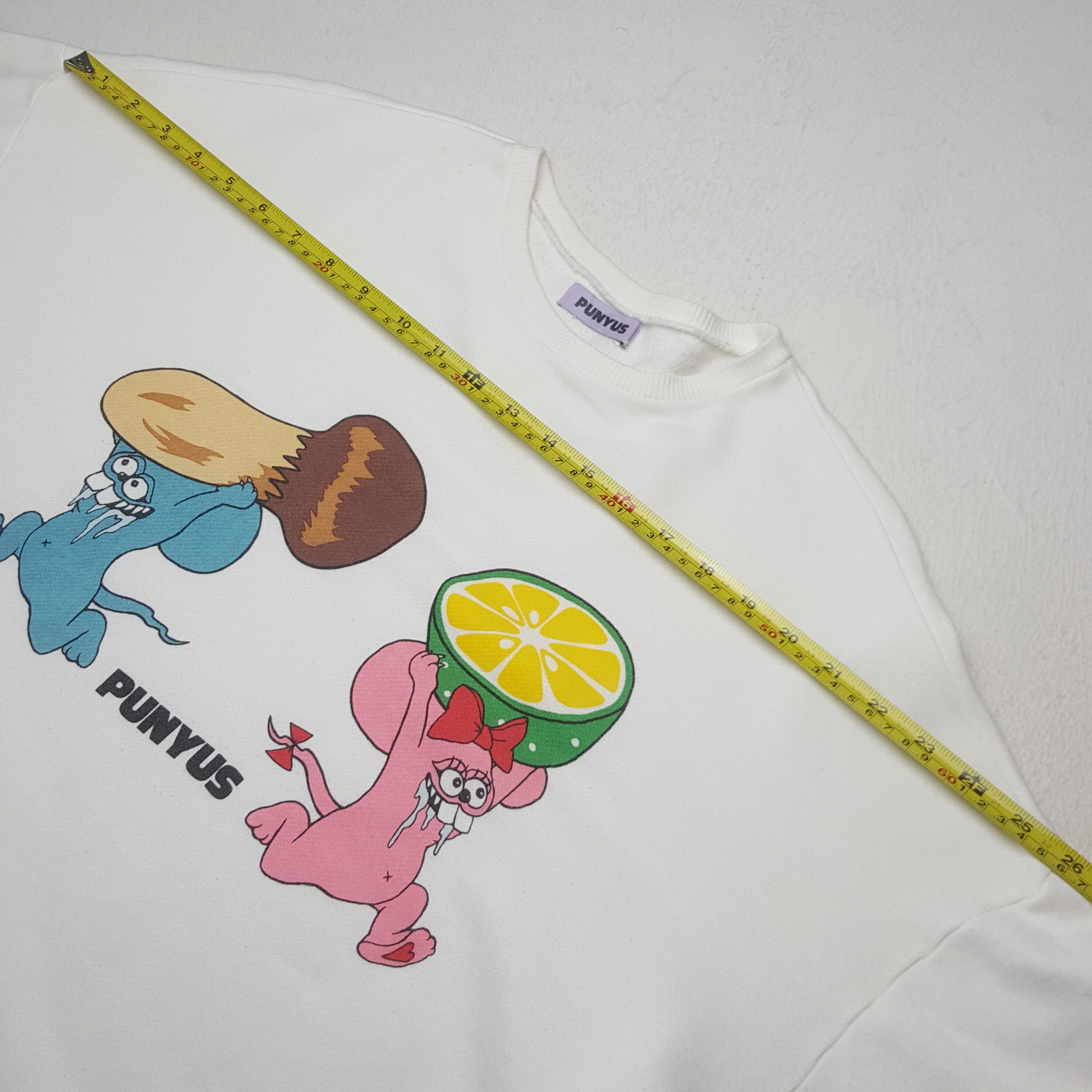 Japanese Brand Vintage Punyus Japanese Comedy Art Sweatshirt C295N20 Size US XL / EU 56 / 4 - 5 Thumbnail